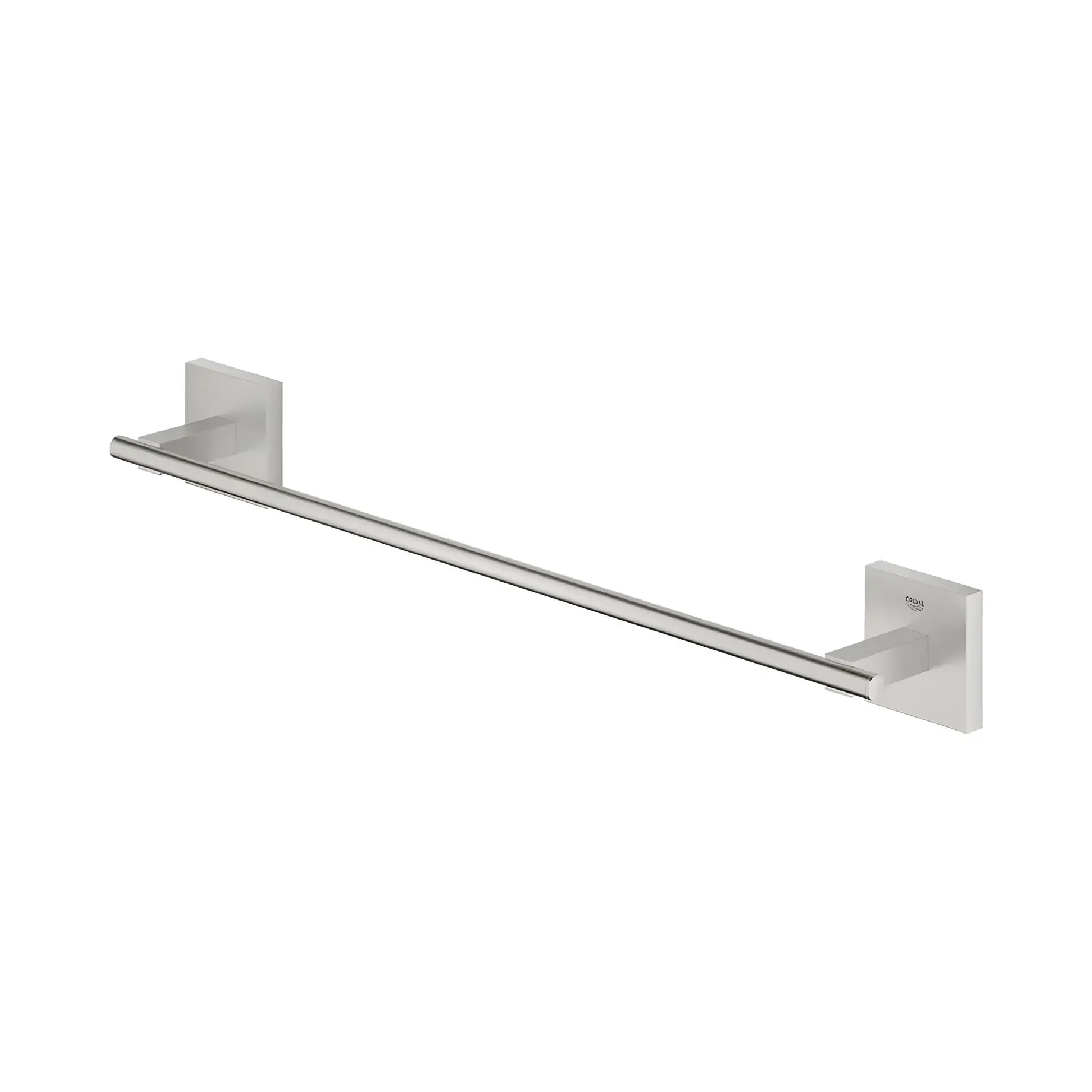Тримач для рушника 450 мм Start Cube QuickFix Grohe 40987DC0 Super Steel — бічний ракурс