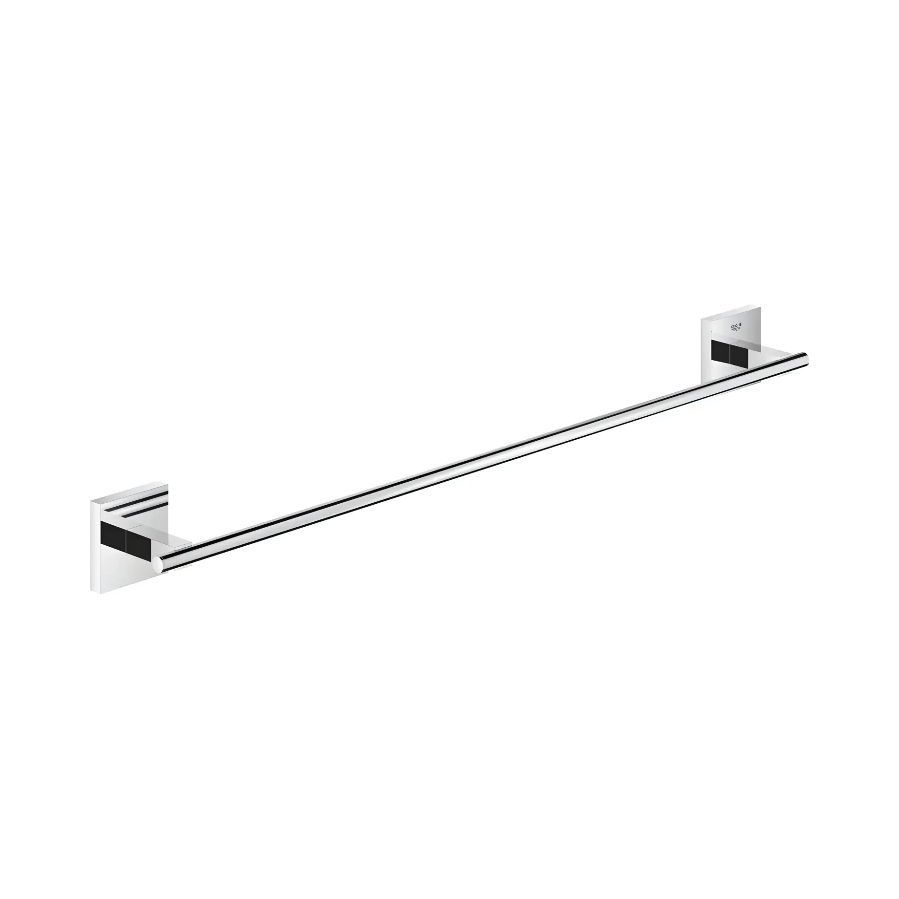 Тримач для рушника 600 мм Start Cube QuickFix Grohe 41089000 Chrome — вид на білому тлі