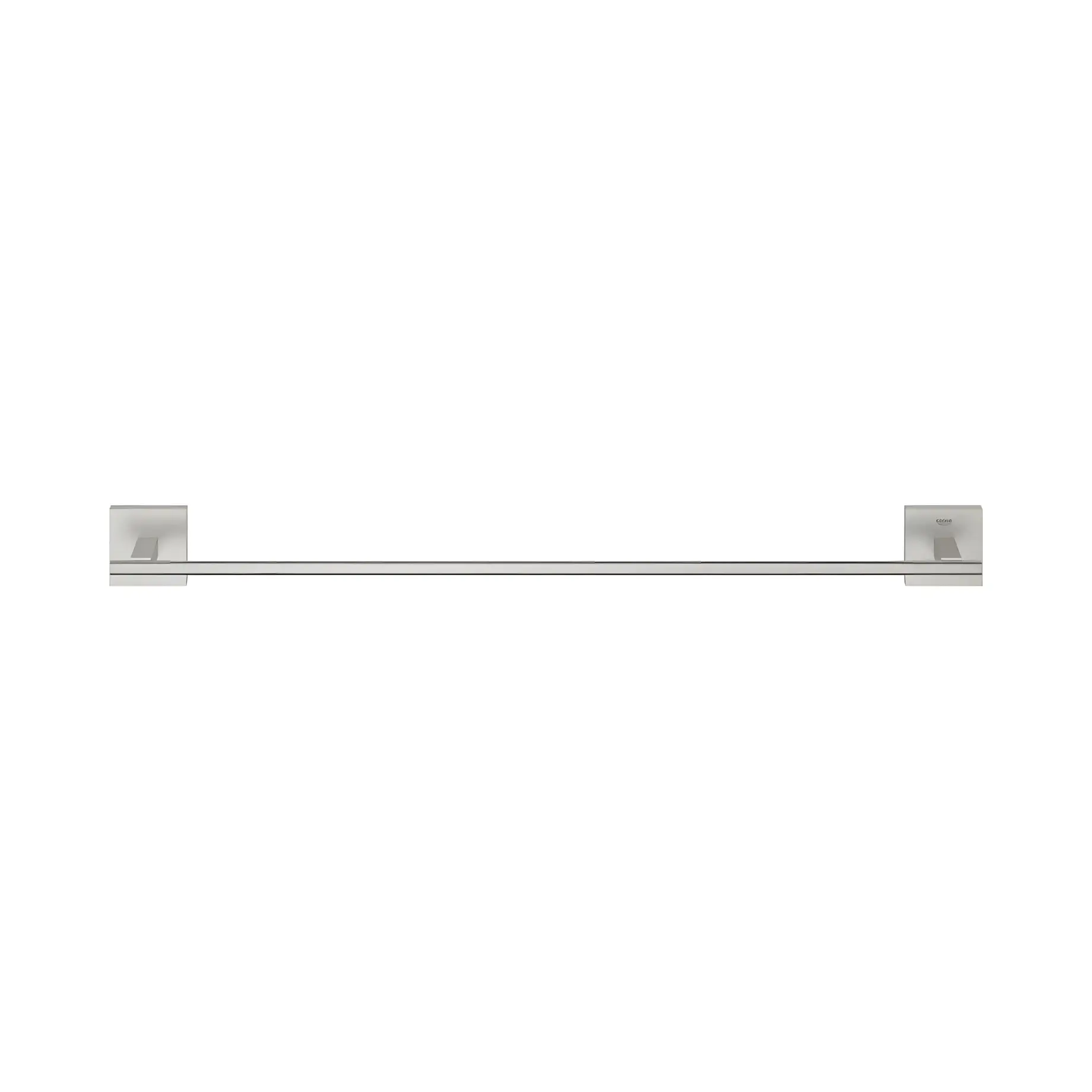 Тримач для рушника 600 мм Start Cube QuickFix Grohe 41089DC0 Super Steel — вид спереду