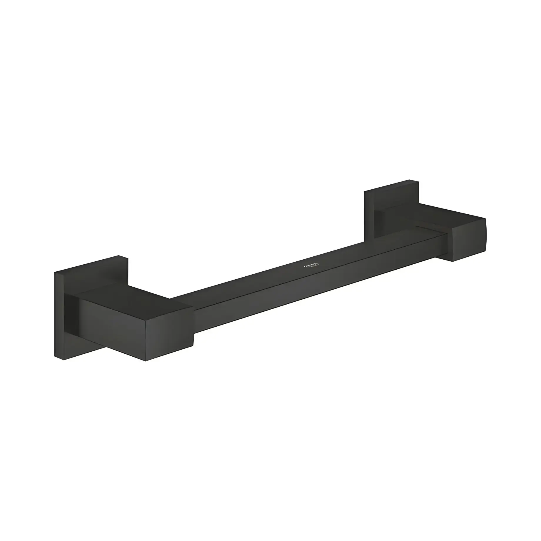 Поручень 300 мм Start Cube QuickFix Grohe 410942430 Matt Black — вид на білому тлі