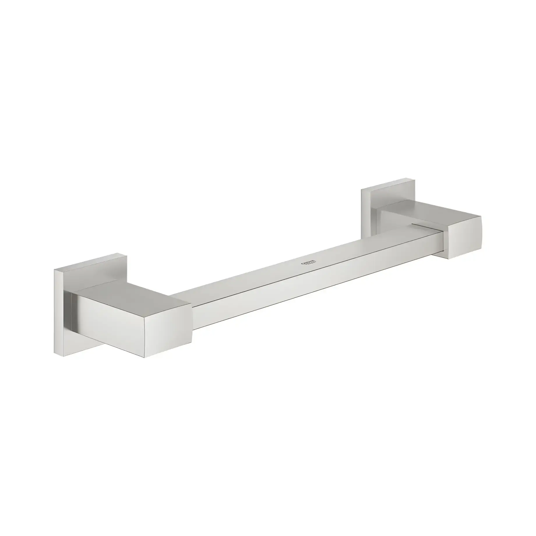 Поручень 300 мм Start Cube QuickFix Grohe 41094DC0 Super Steel — вид на білому тлі