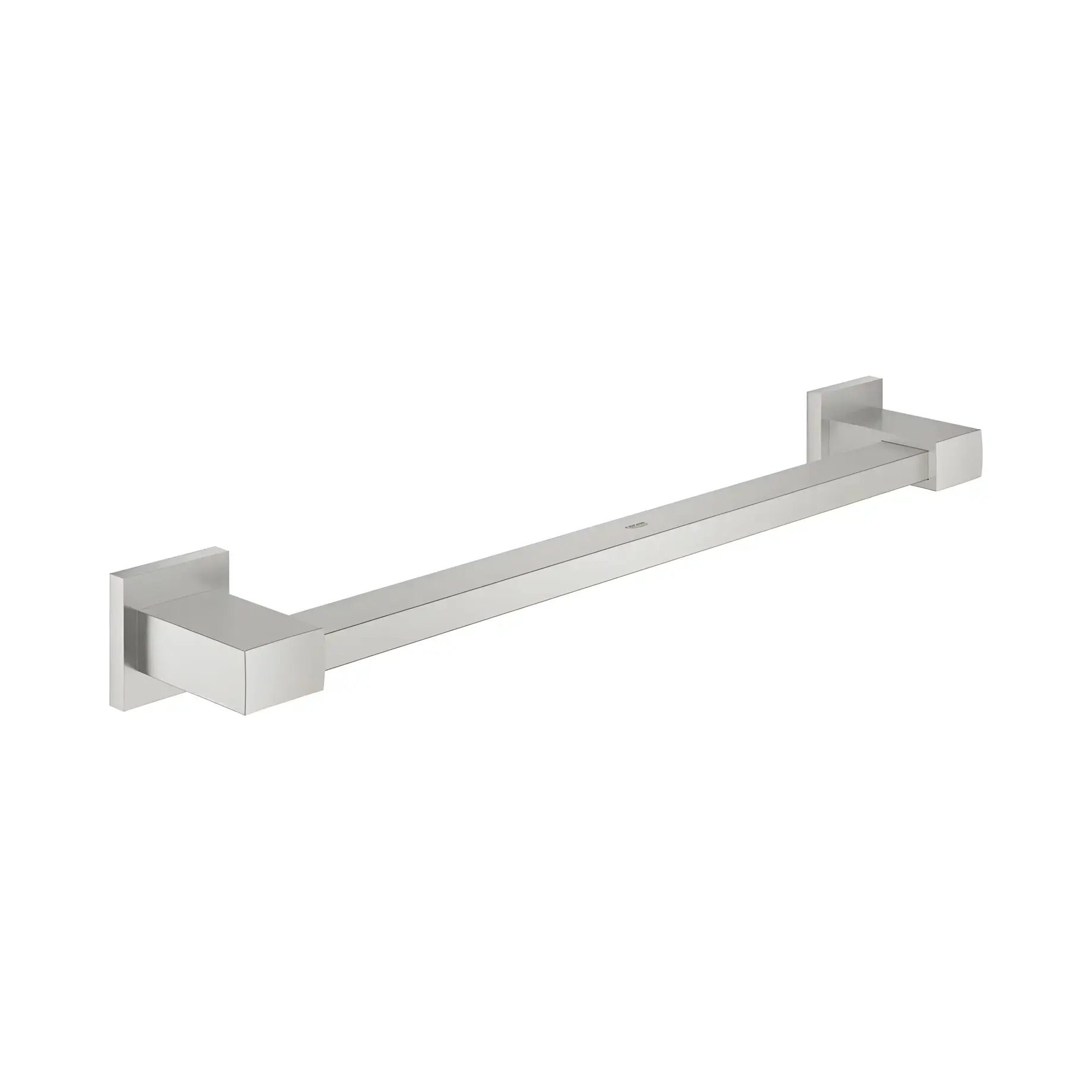 Поручень 450 мм Start Cube QuickFix Grohe 41095DC0 Super Steel — вид на білому тлі
