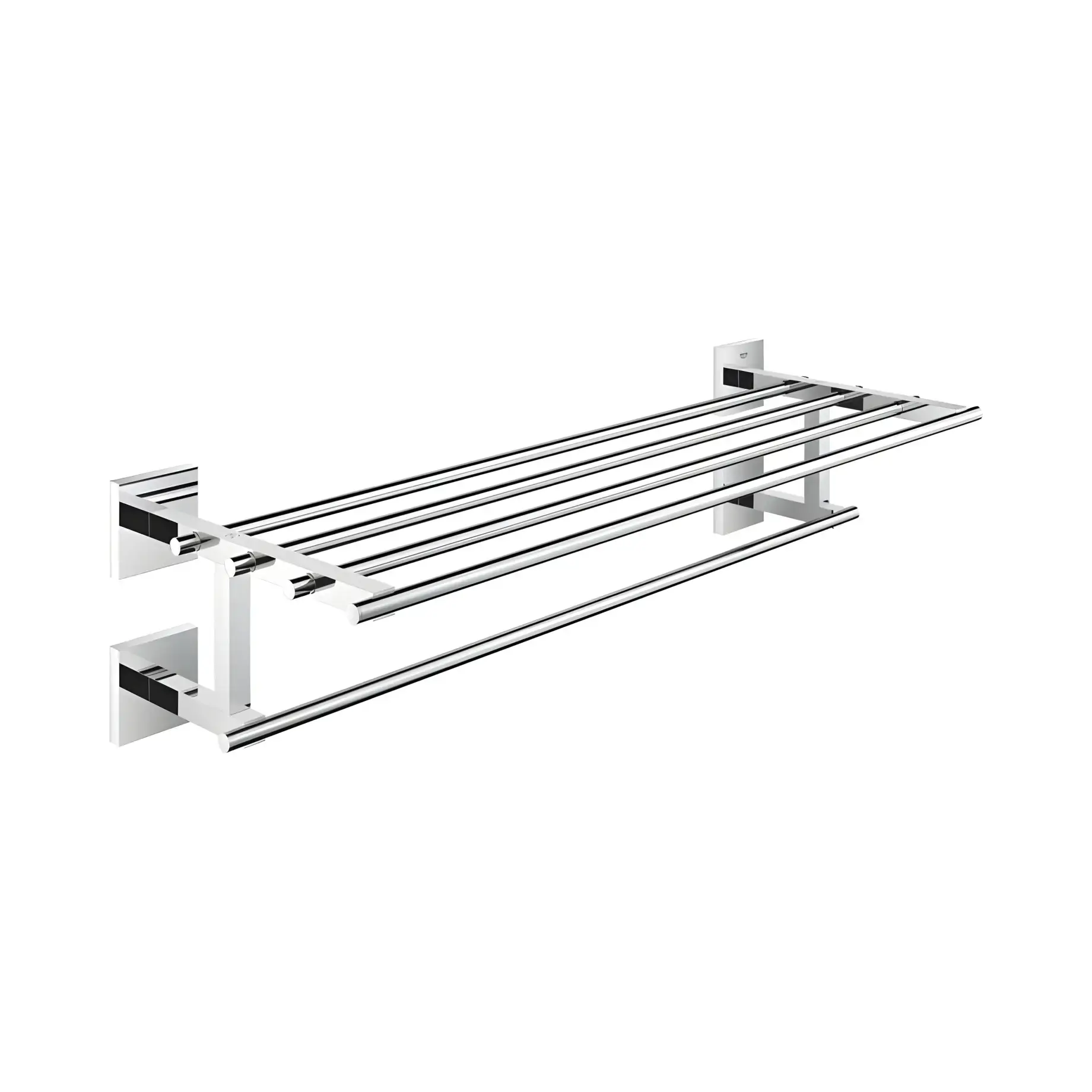 Полиця для рушників Start Cube QuickFix Grohe 41099000 Chrome — вид на білому тлі