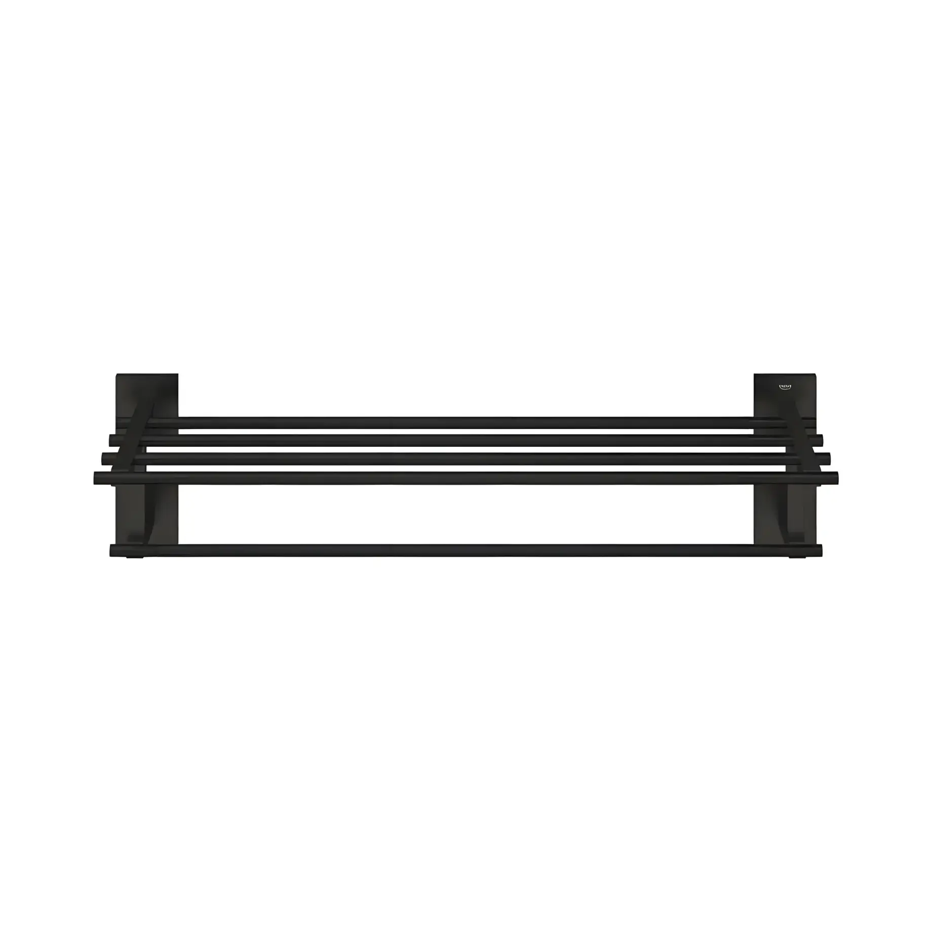 Полиця для рушників Start Cube QuickFix Grohe 410992430 Matt Black — вид спереду
