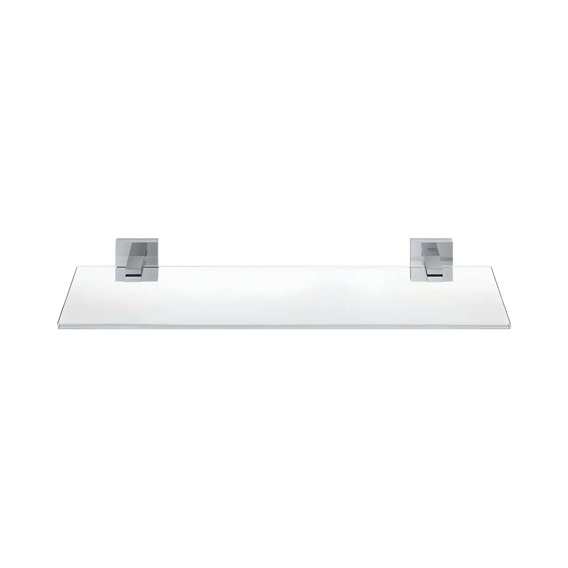 Поличка скляна 530 мм Start Cube QuickFix Grohe 41109000 Chrome — вид спереду