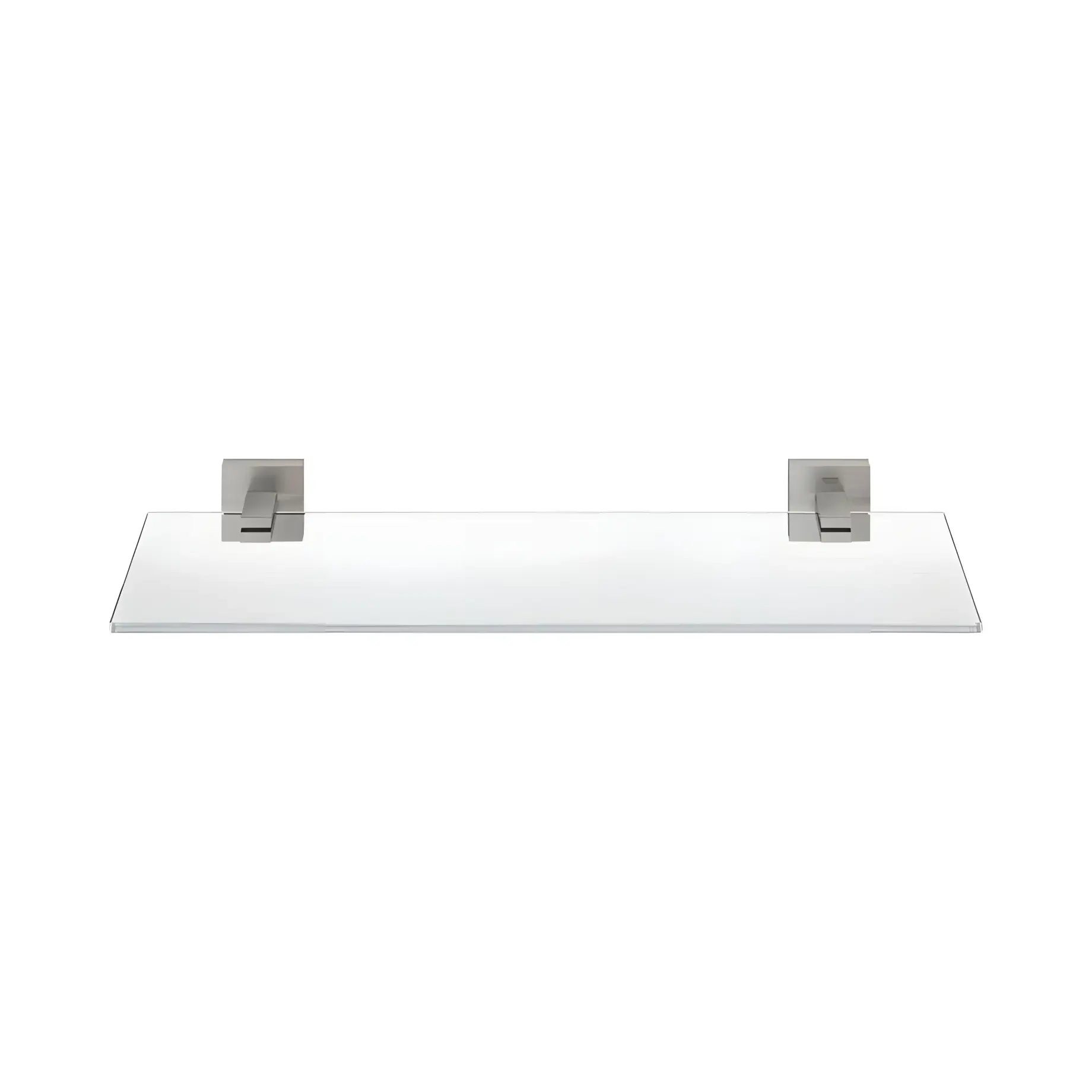 Поличка скляна 530 мм Start Cube QuickFix Grohe 41109DC0 Super Steel — вид спереду