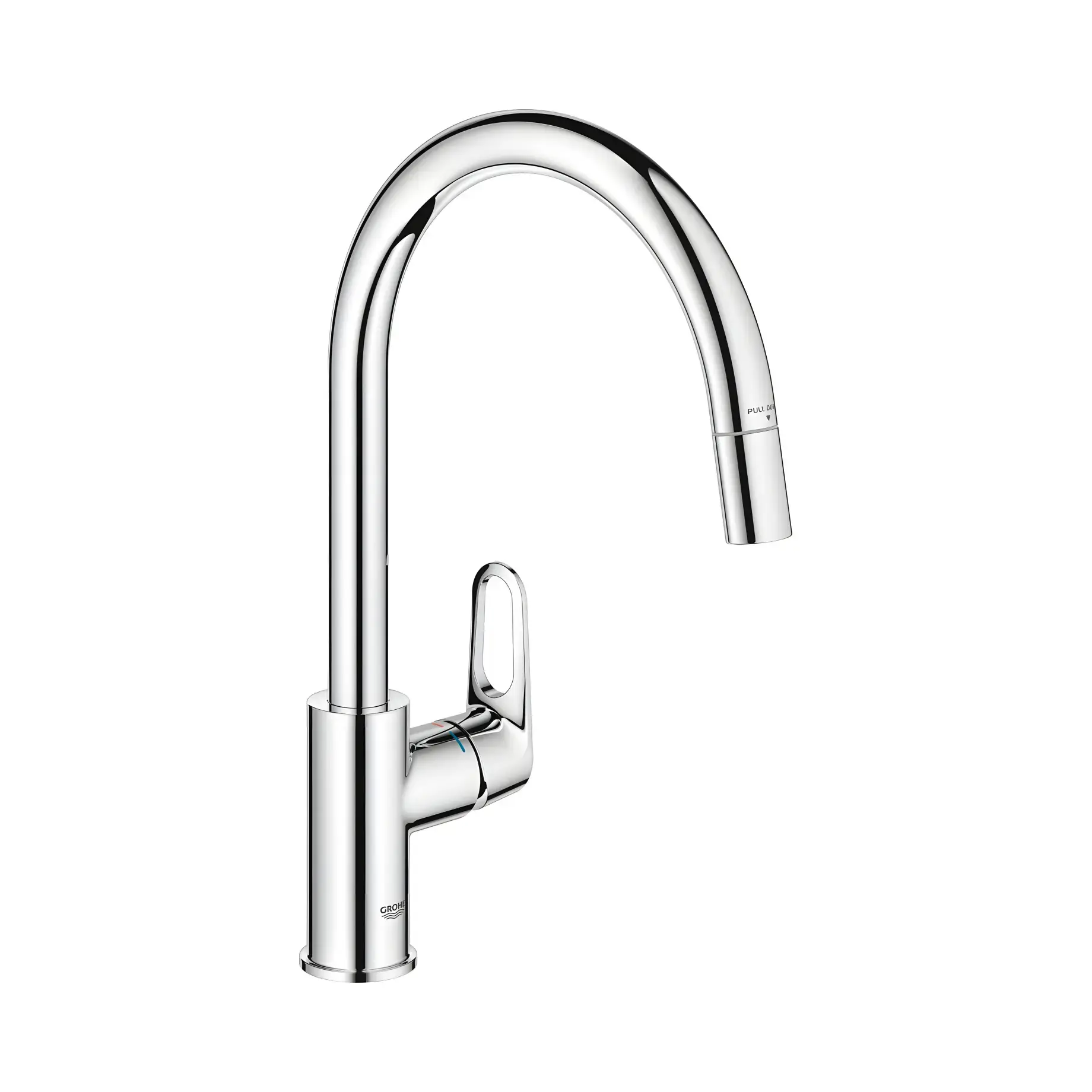 Змішувач для кухні Start Flow QuickFix Grohe 30569000 — вид на білому тлі
