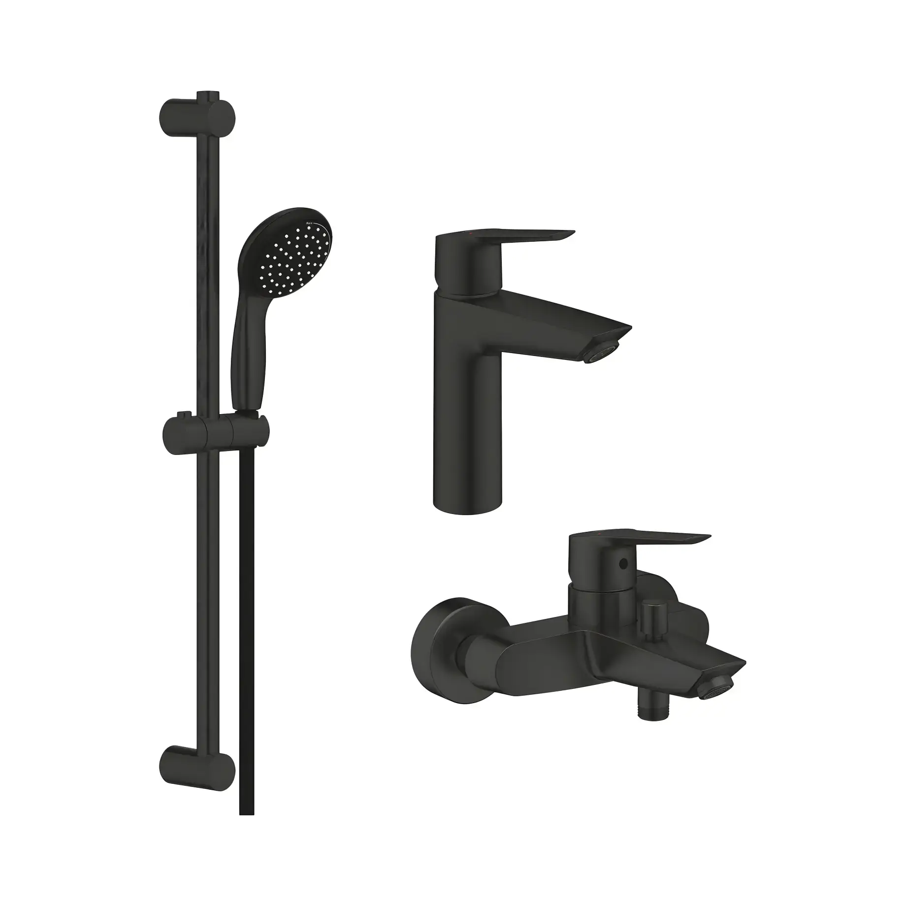 Набір змішувачів для ванни 3 в 1 Start QuickFix Grohe UA303301MQ — вид на білому тлі