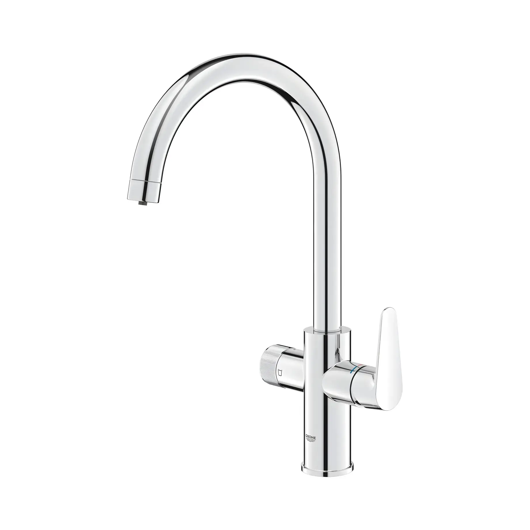 Змішувач для кухні з подачею фільтрованої води GROHE Blue Pure StartCurve Grohe 30592000 — вид всередину