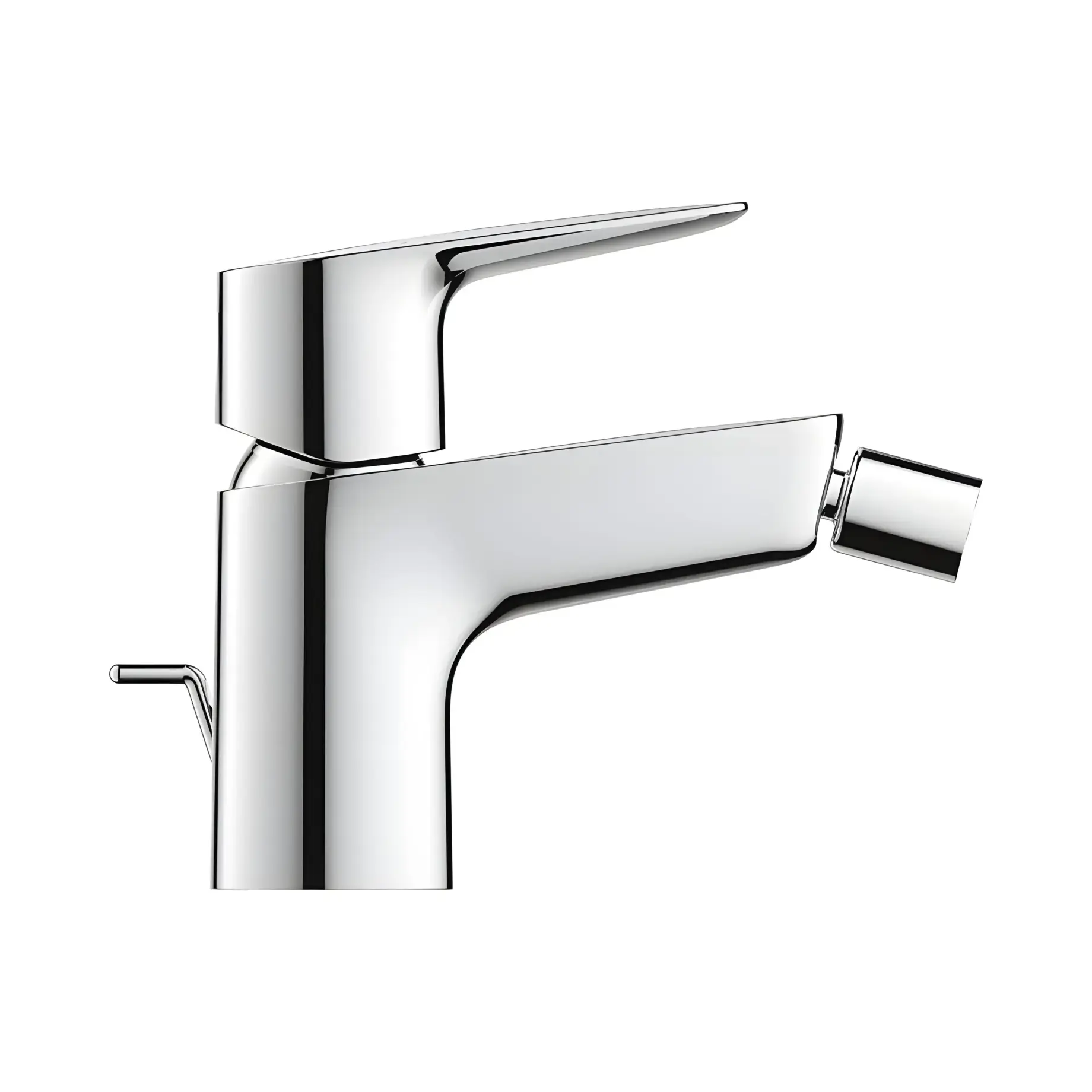 Смеситель для биде StartEdge с донным клапаном QuickFix Grohe 23345001 — вид спереди