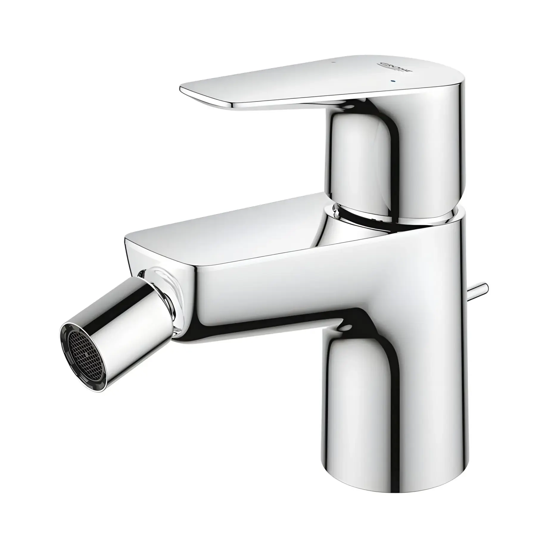 Смеситель для биде StartEdge с донным клапаном QuickFix Grohe 23345001 — боковой ракурс