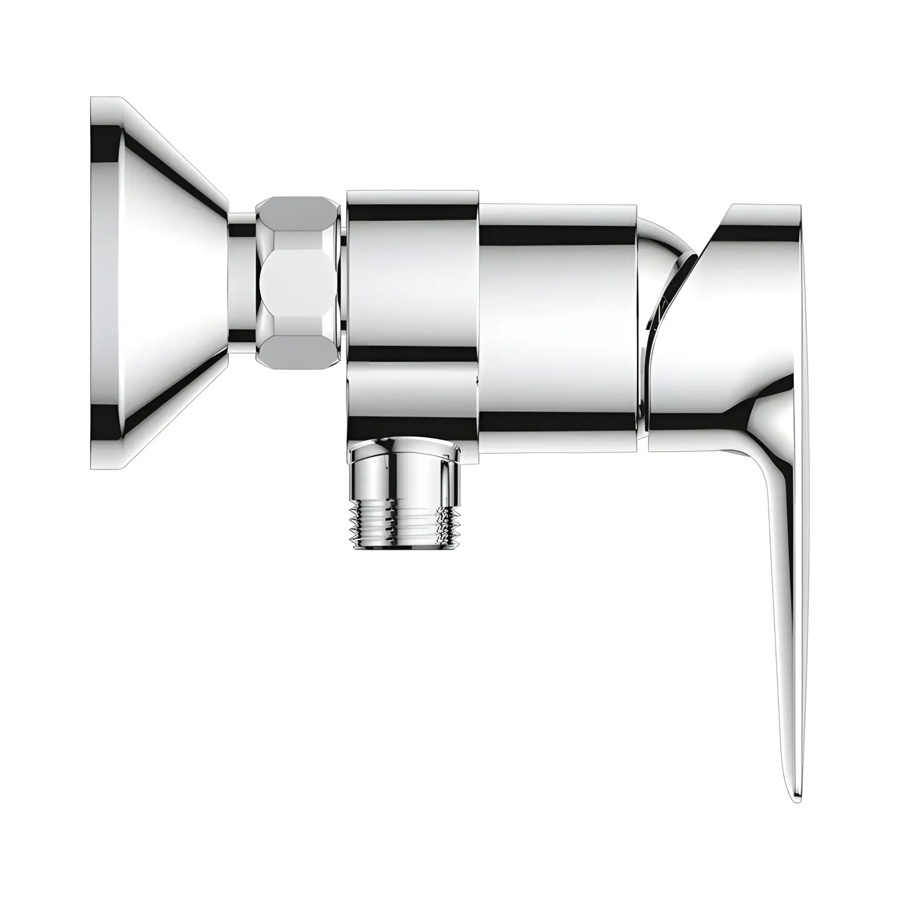 Смеситель для душа StartEdge QuickFix Grohe 24197001 — боковой ракурс