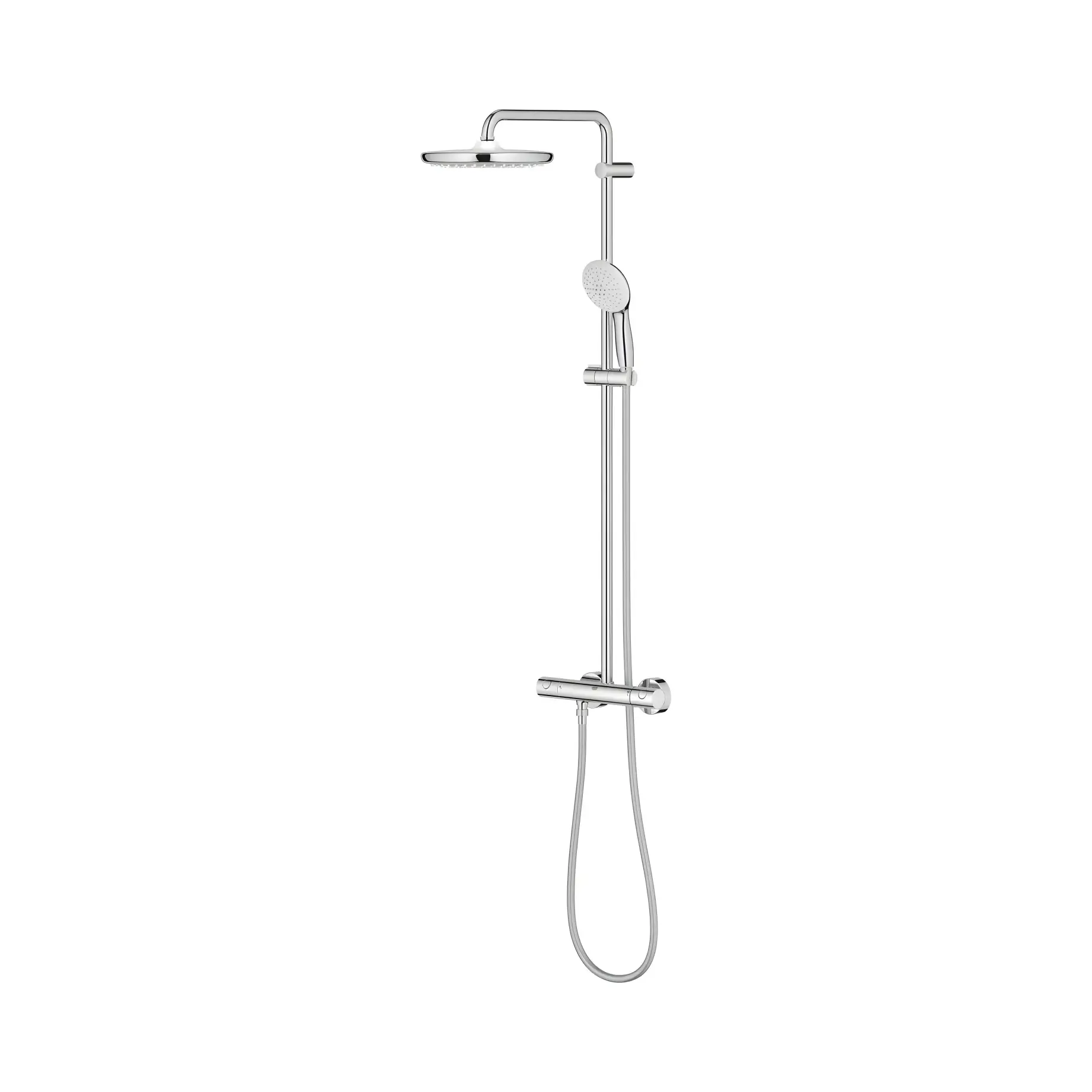 Душова система з термостатом Tempesta 250 Grohe 26670001 — ракурс 3/4