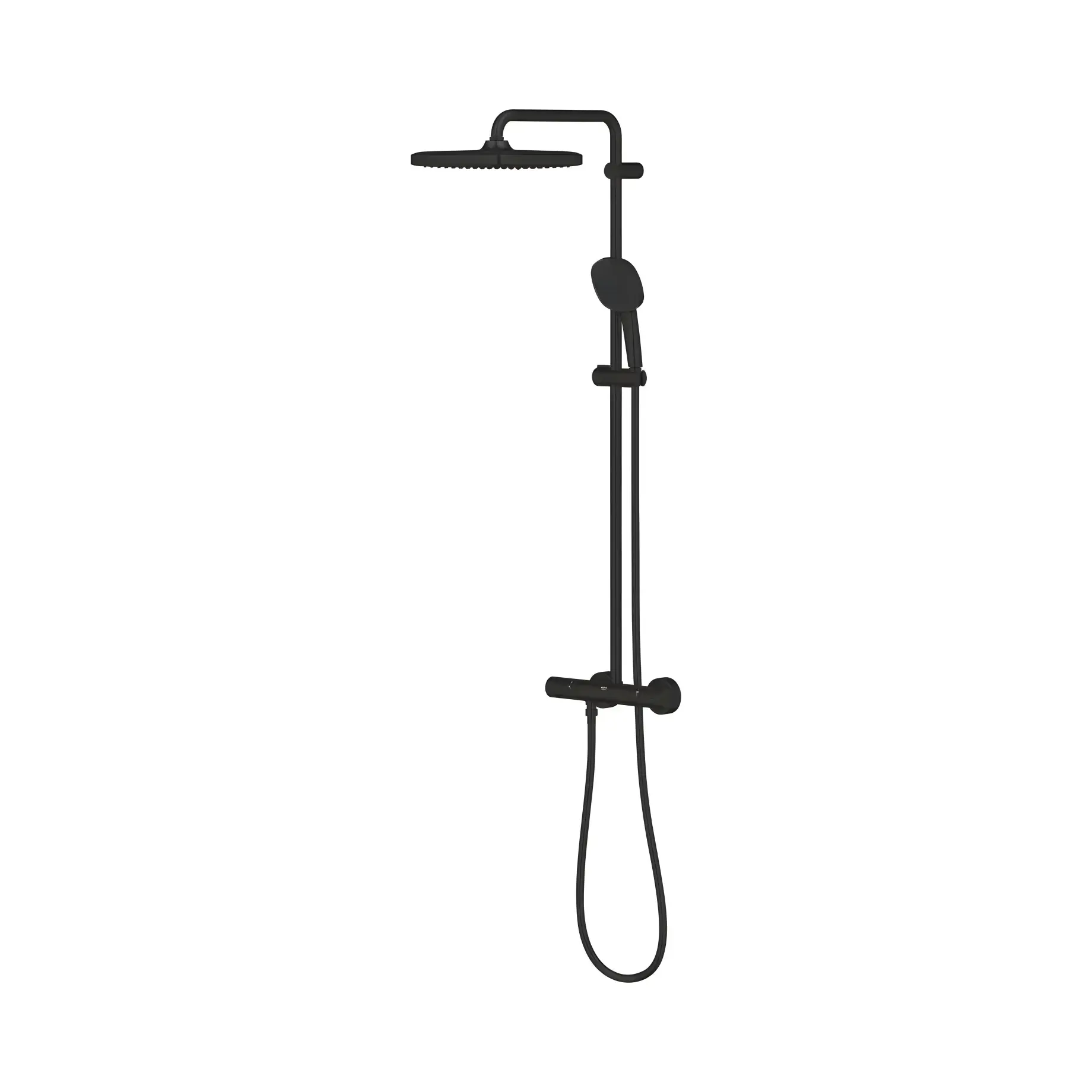 Душевая система с термостатом Tempesta 250 Cube Grohe 266892431 — деталь крупным планом