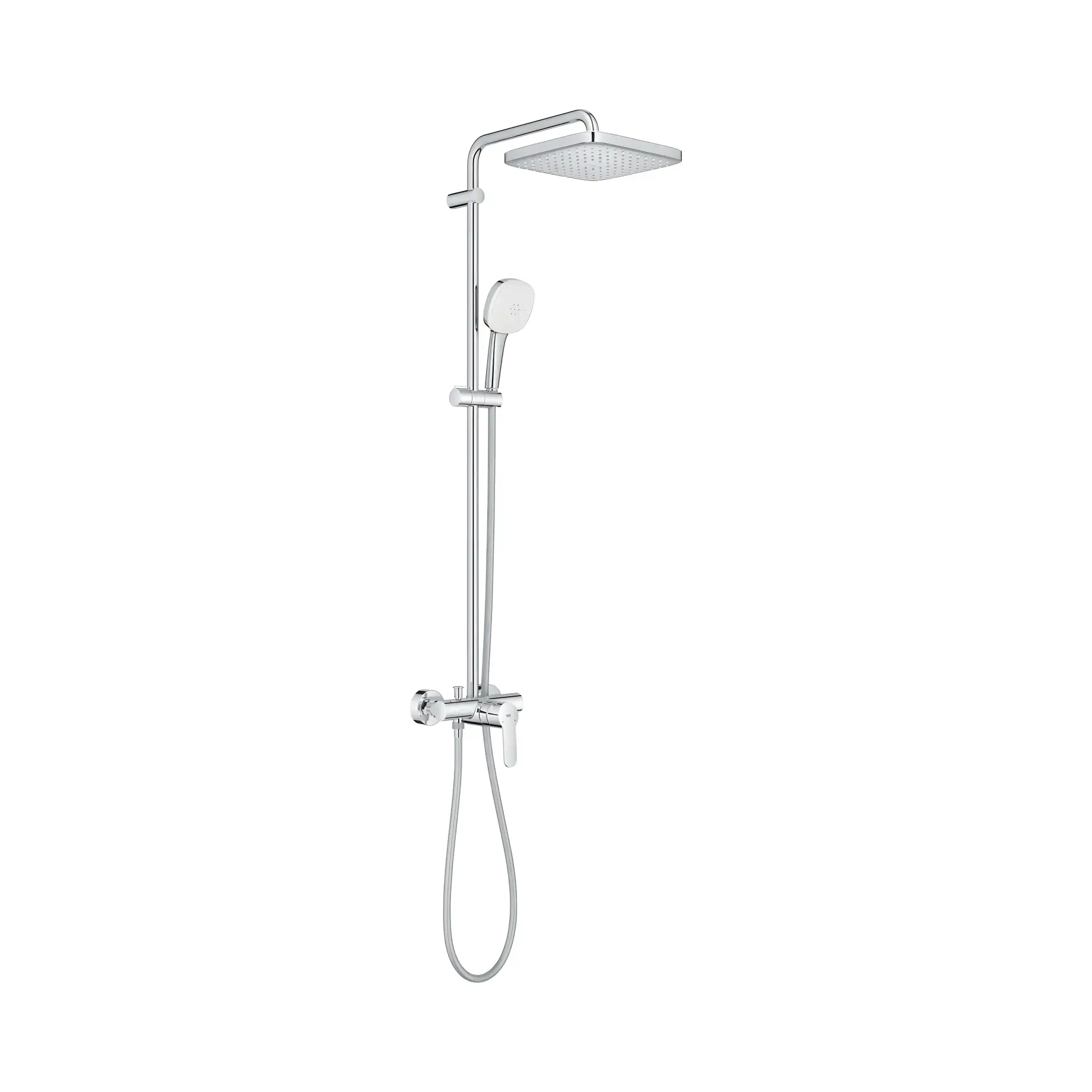 Душова система Tempesta 250 Cube Grohe 26692001 — вид на білому тлі