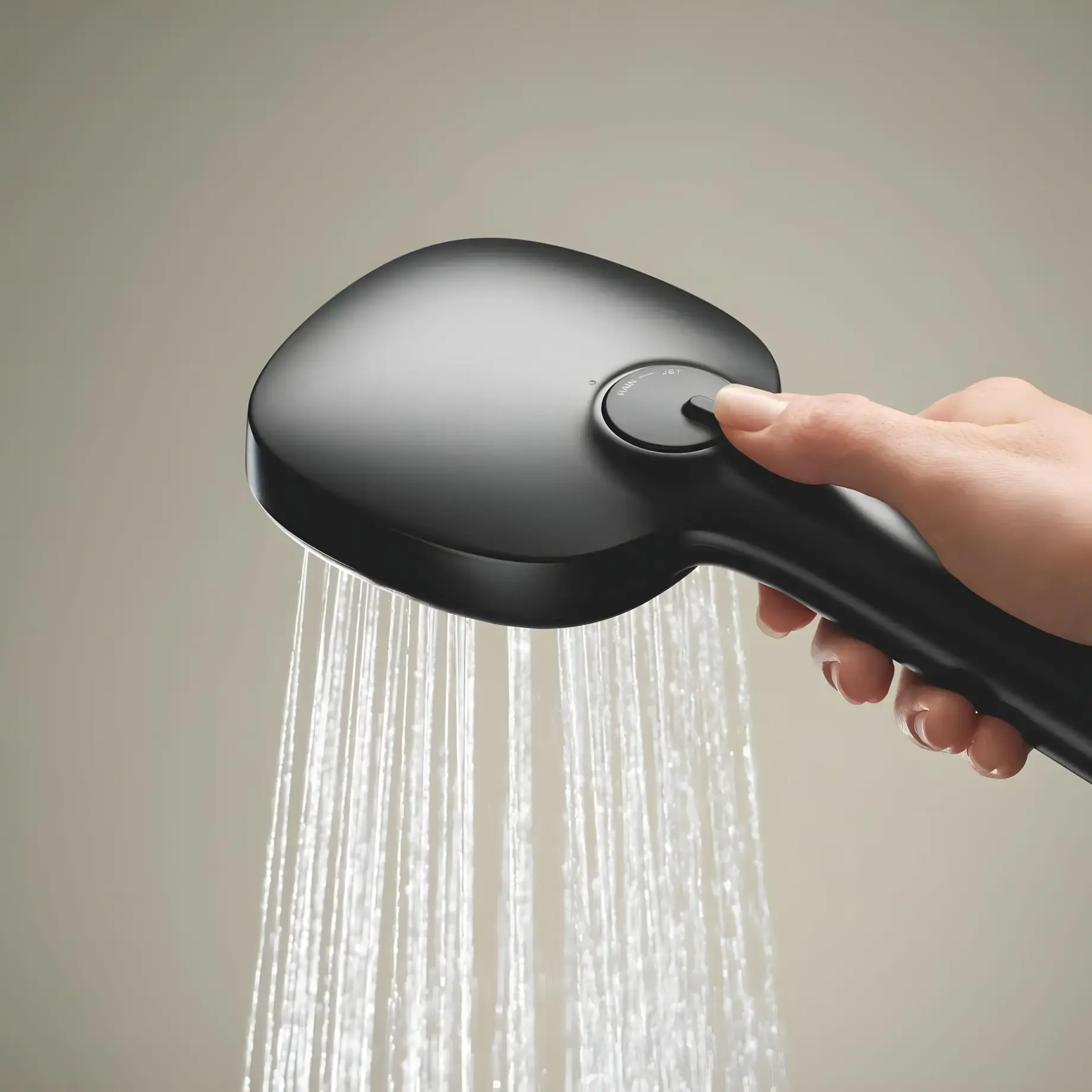 Душевой гарнитур, 2 режима струи со штангой 600 мм Tempesta Cube 110 Grohe 267482433 — боковой ракурс