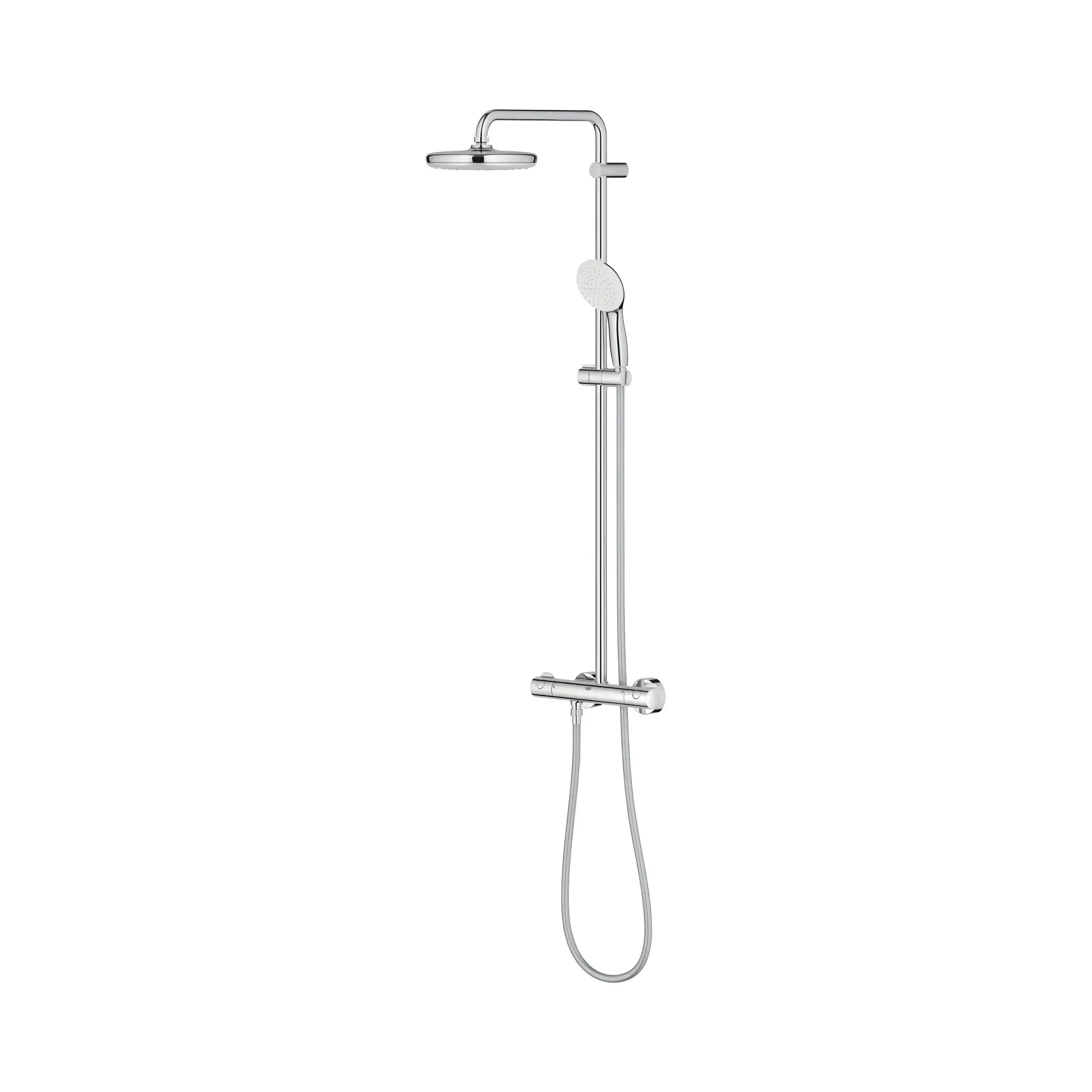 Душова система з термостатом Tempesta 210 Grohe 26811001 — ракурс 3/4