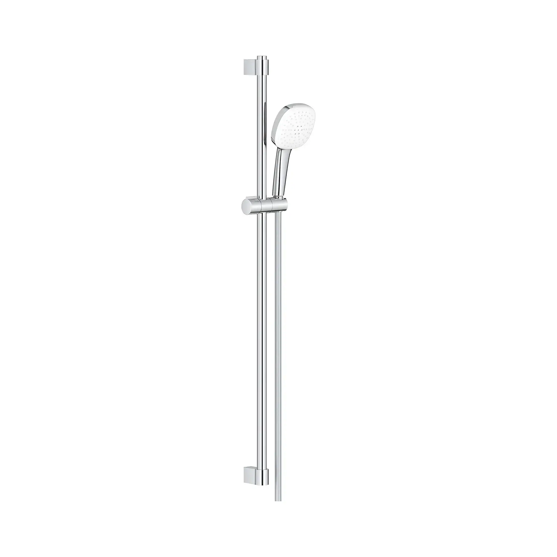 Душовий гарнітур зі стійкою 900 мм Tempesta Cube 110, 2 типи струменю Grohe 26908003 — вид на білому тлі
