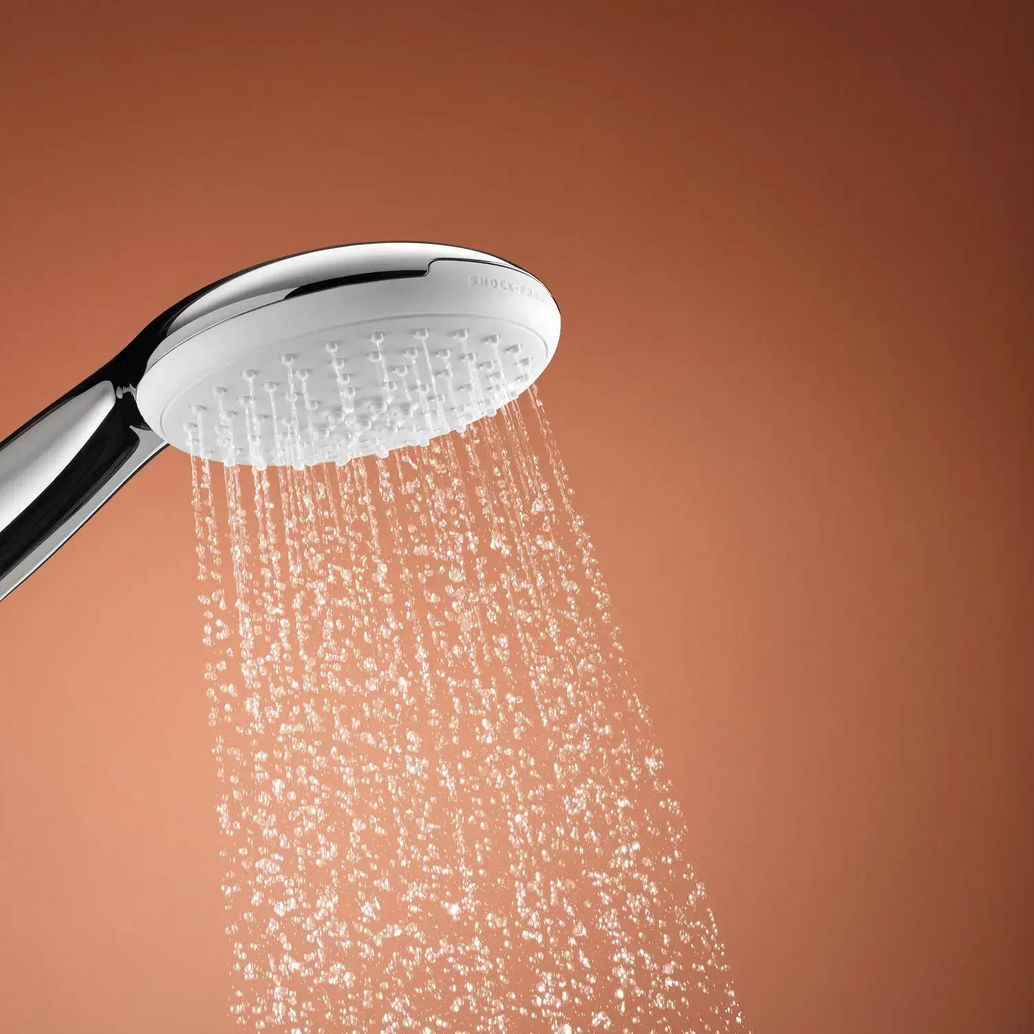Душовий гарнітур зі стійкою 600 мм Tempesta 110, 2 типи струменю Grohe 27598003 — бічний ракурс