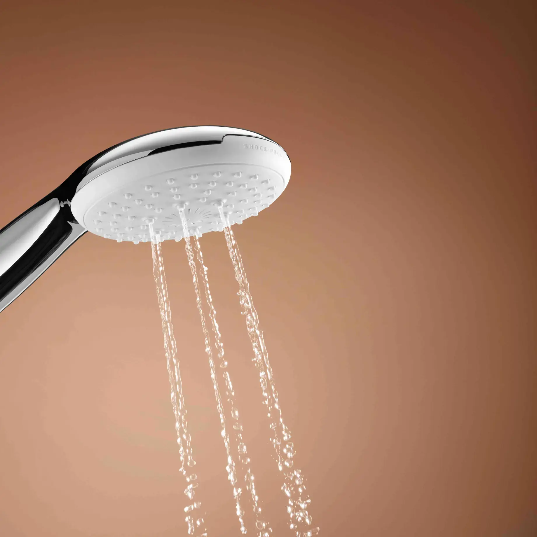 Душовий гарнітур зі стійкою 600 мм Tempesta 110, 2 типи струменю Grohe 27598003 — вид ззаду