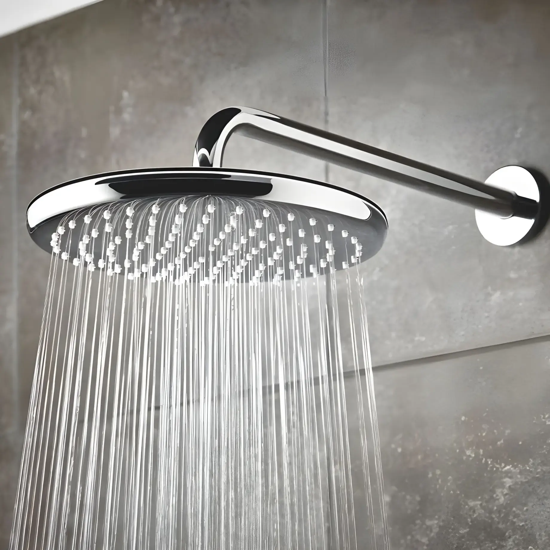 Верхний душ с настенным держателем Tempesta 250 Grohe 26668000 — вид спереди