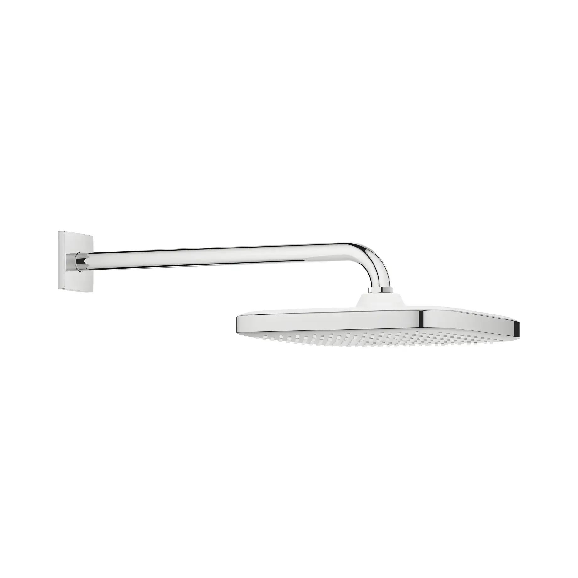 Верхній душ з настінним тримачем Tempesta 250 Cube Grohe 26687000 — вид згори