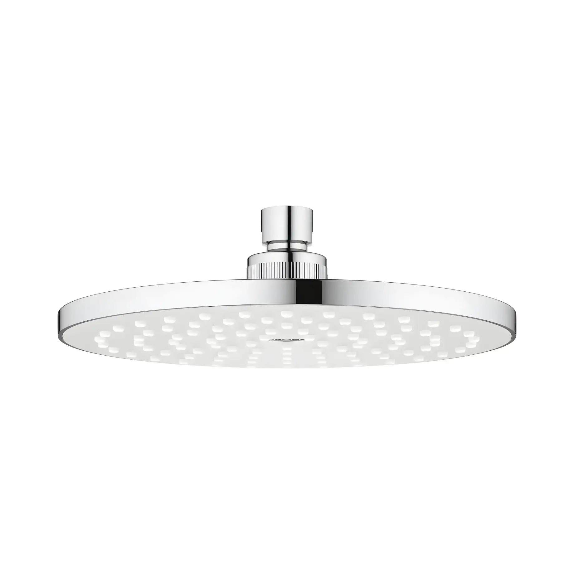 Верхній душ Tempesta Cosmopolitan 200, з 1 типом струменю Grohe 27541001 Chrome 20 х 20 см — вид на білому тлі