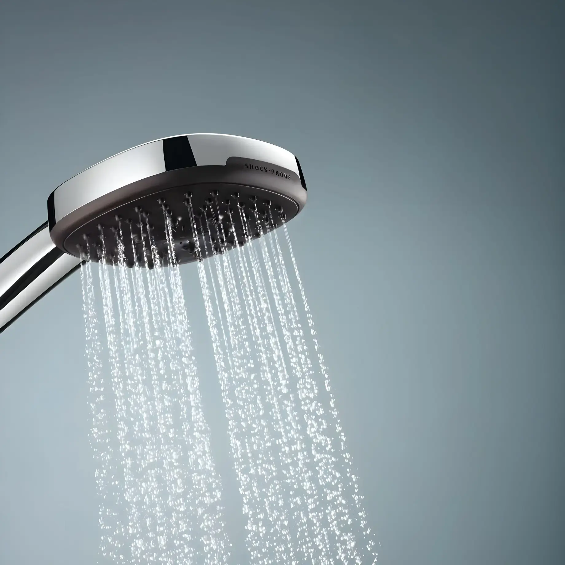 Душови гарнітур з 3 типами струменю зі стійкою 600 мм Vitalio Comfort 110 QuickFix Grohe 26096001 — вид згори