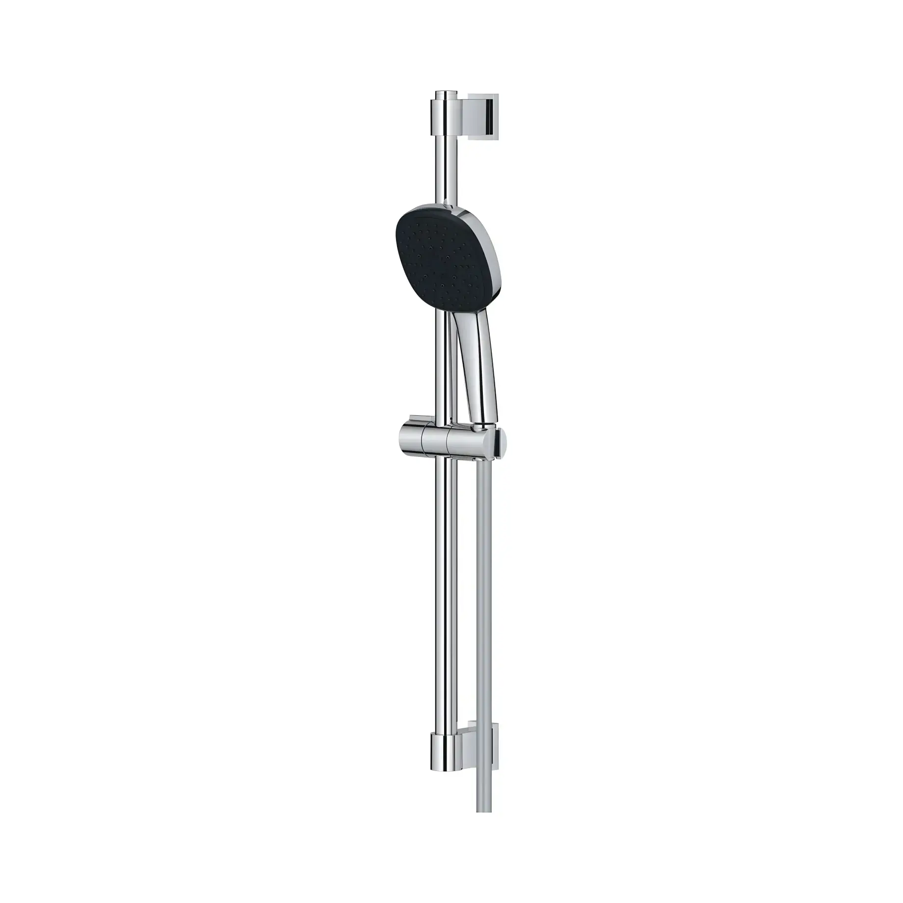 Душови гарнітур з 3 типами струменю зі стійкою 600 мм Vitalio Comfort 110 QuickFix Grohe 26096001 — деталь крупним планом
