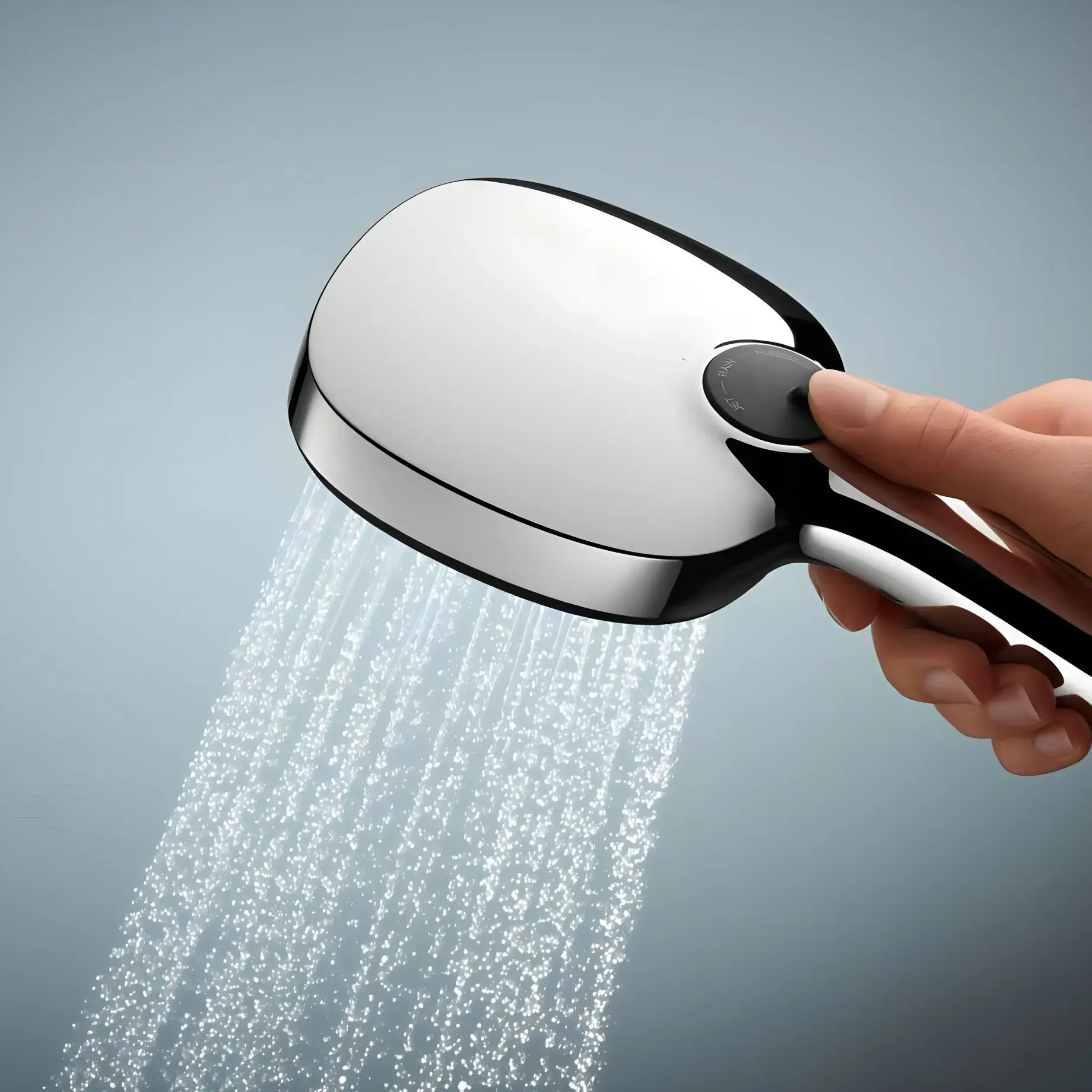 Душови гарнітур з 3 типами струменю Vitalio Comfort 110 QuickFix Grohe 26176001 — вид спереду