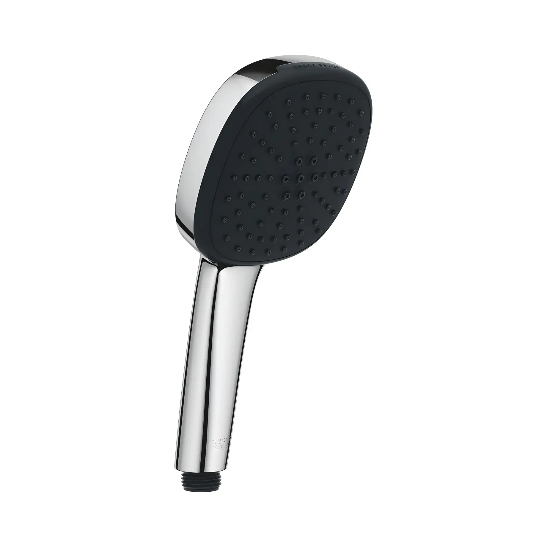 Ручний душ з 2 типами струменю Vitalio Comfort110 Grohe 26397001 Chrome — вид на білому тлі