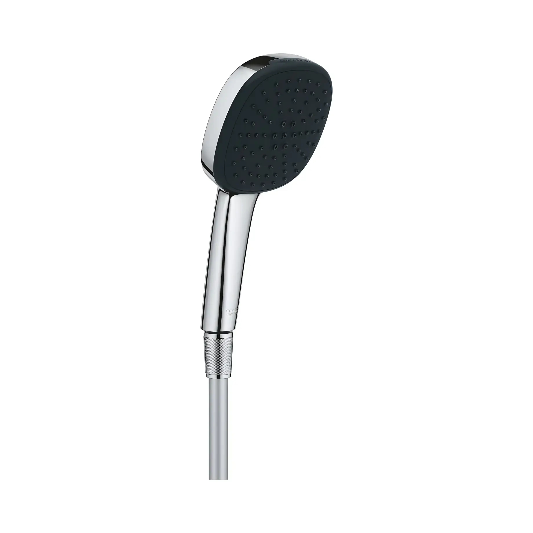 Душовий гарнітур з 2 типами струменю Grohe Vitalio Comfort 110 Grohe 26973001 Chrome — вид на білому тлі