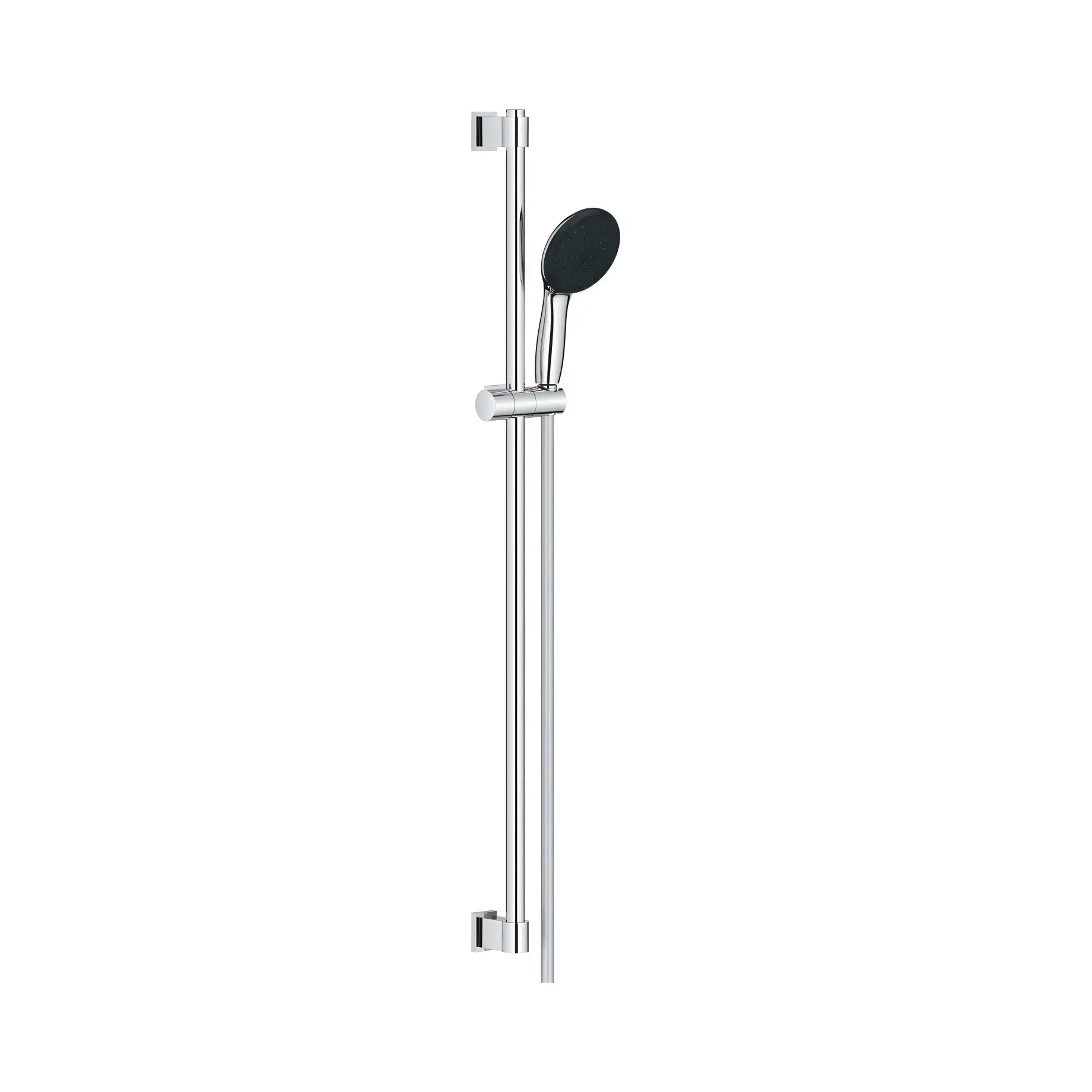 Душовий гарнітур з 2 типами струменю зі стійкою 900 мм Vitalio Start 110 QuickFix Grohe 26955001 Chrome — вид на білому тлі