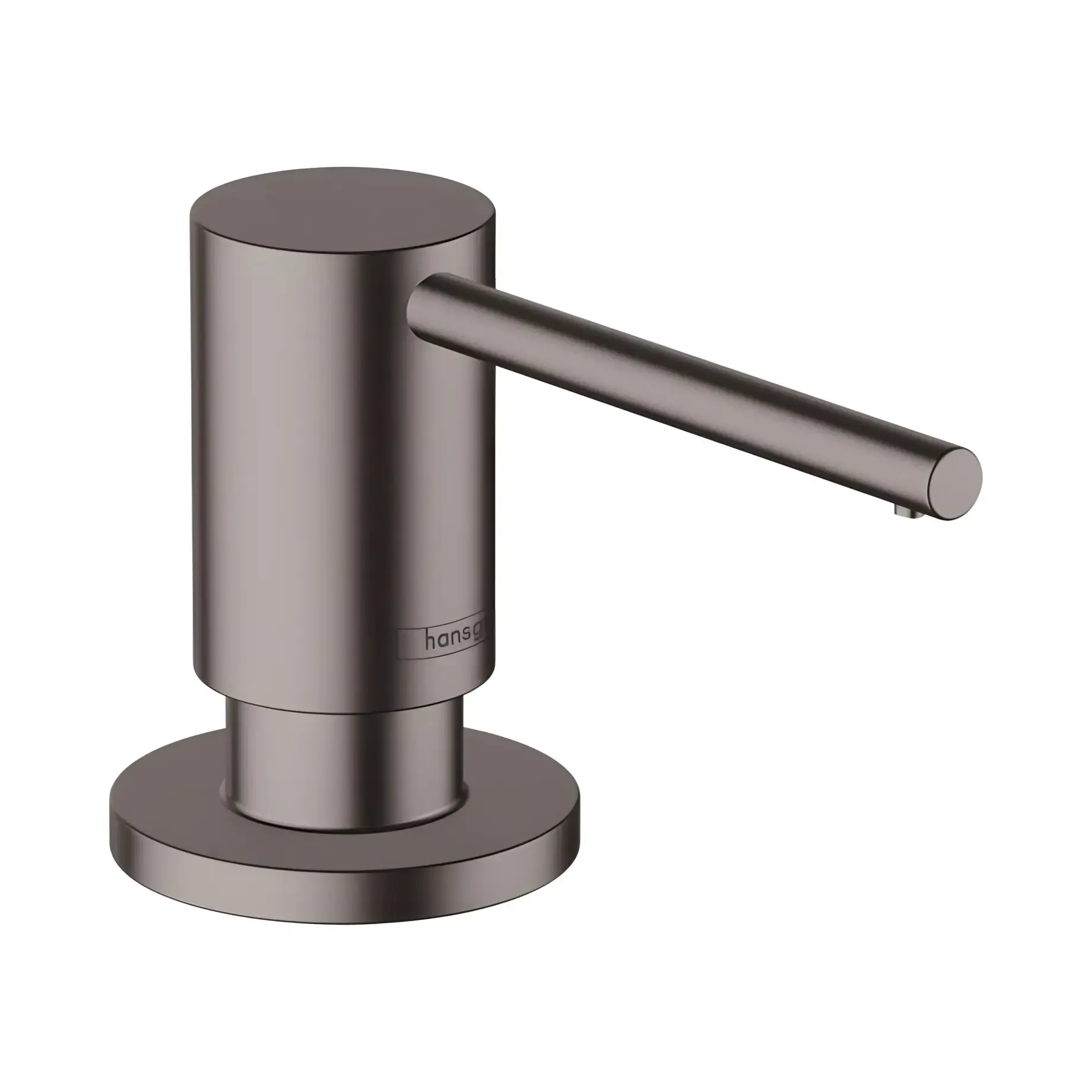 Дозатор для рідкого мила A41 Hansgrohe 40438340 — вид на білому тлі