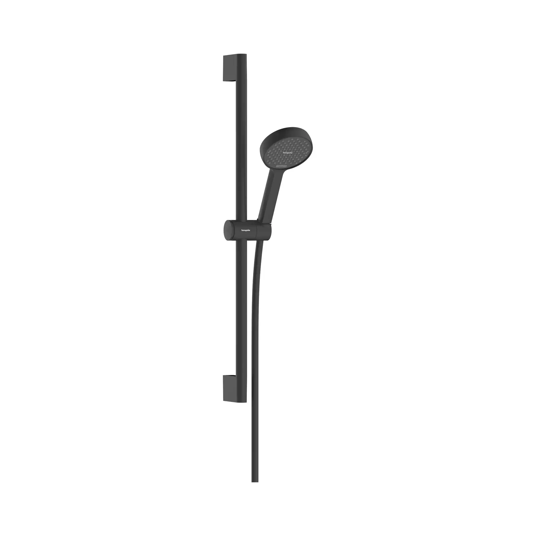 Душовий гарнітур 2jet Activera Select S Hansgrohe 28044670 Matt Black — вид на білому тлі