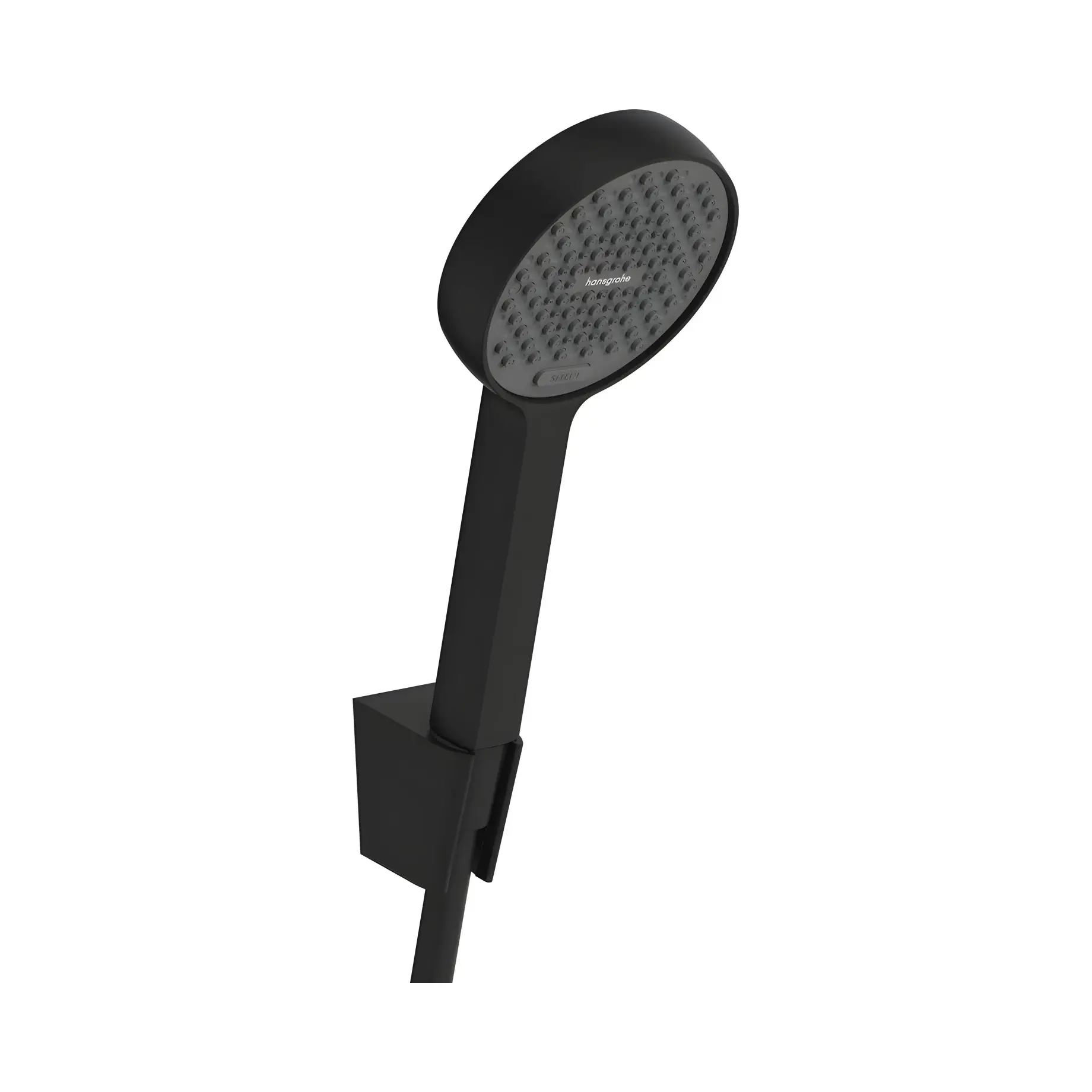 Душовий гарнітур 2jet Activera Select S Hansgrohe 28054670 Matt Black — вид на білому тлі