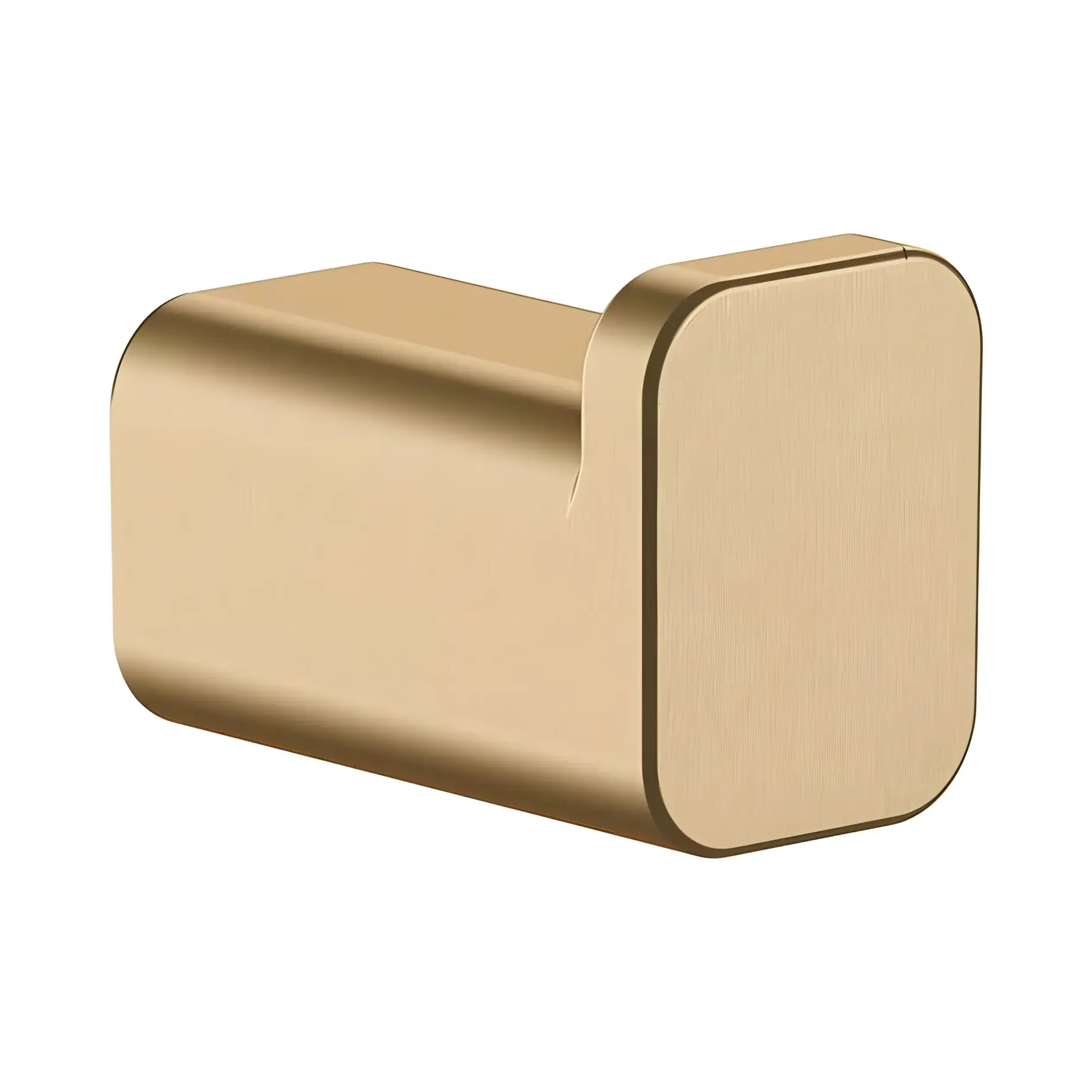 Гачок AddStoris Hansgrohe 41742140 Brushed Bronze — вид на білому тлі