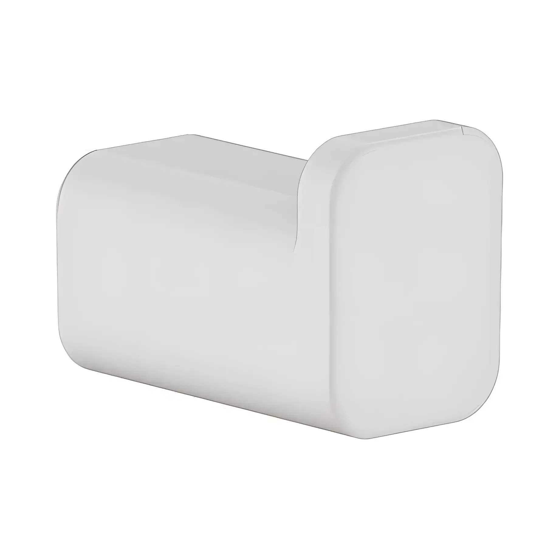 Гачок AddStoris Hansgrohe 41742700 White Matt — вид на білому тлі