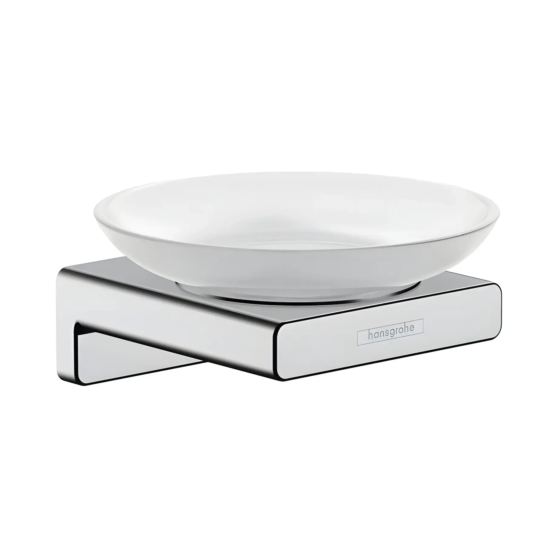 Мильниця AddStoris Hansgrohe 41746000 Chrome — вид на білому тлі