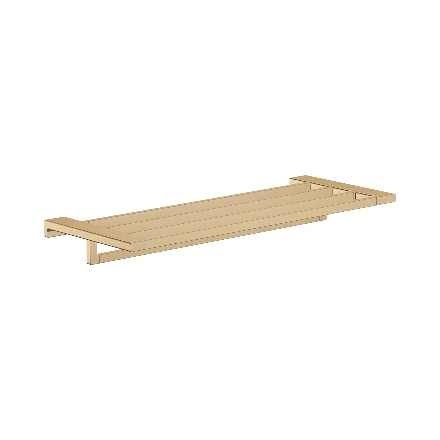 Вішалка для рушників AddStoris Hansgrohe 41751140 Brushed Bronze — вид на білому тлі