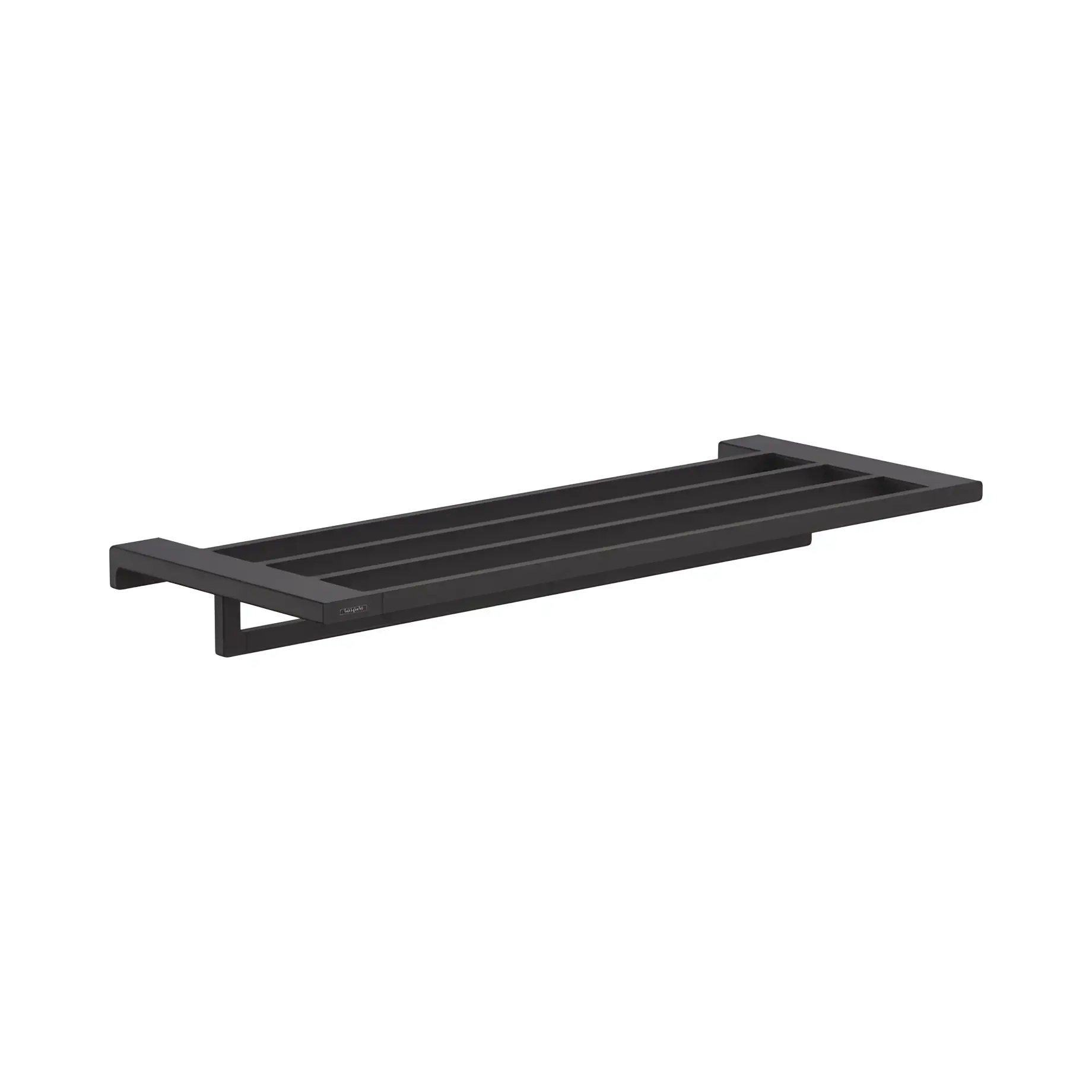 Вішалка для рушників AddStoris Hansgrohe 41751670 Matt Black — вид на білому тлі