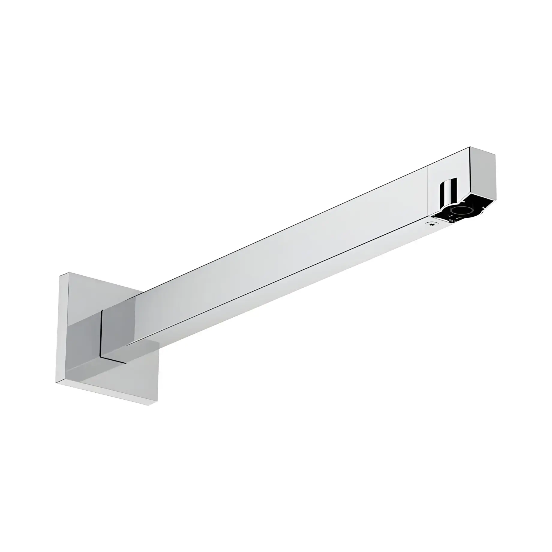 Кронштейн для верхнього душу Hansgrohe 24337000 Chrome — вид на білому тлі