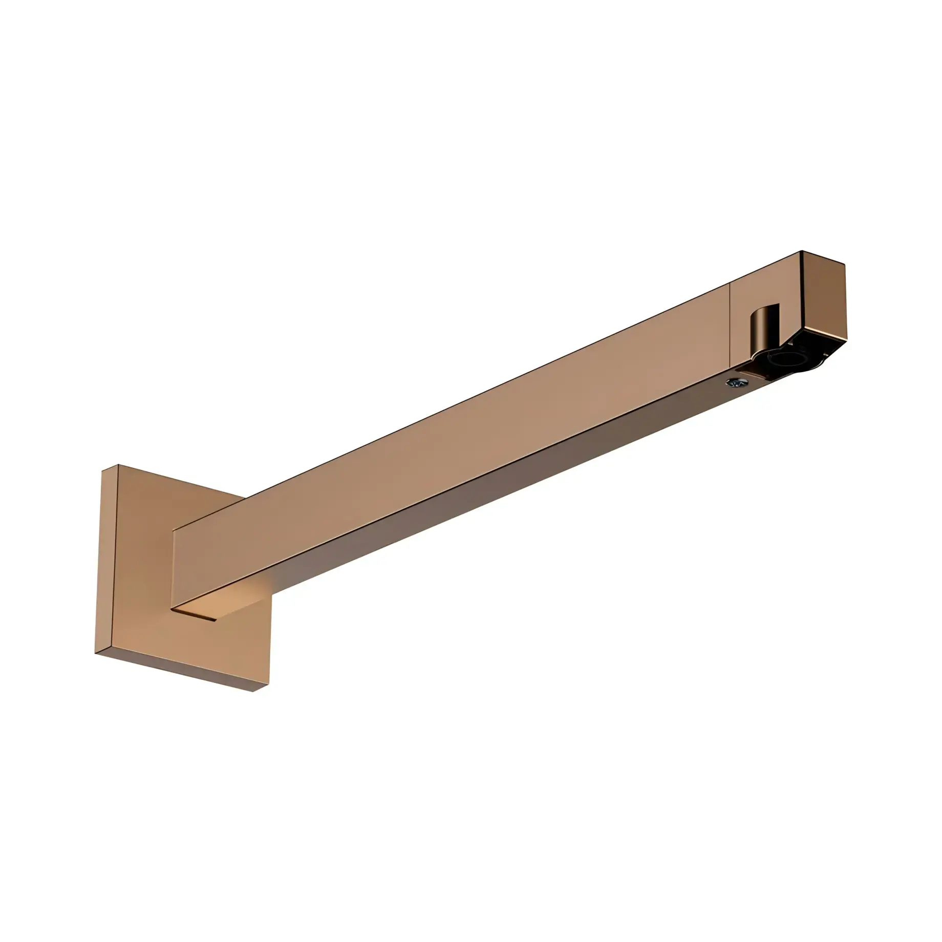 Кронштейн для верхнього душу Hansgrohe 24337140 Brushed Bronze — вид на білому тлі