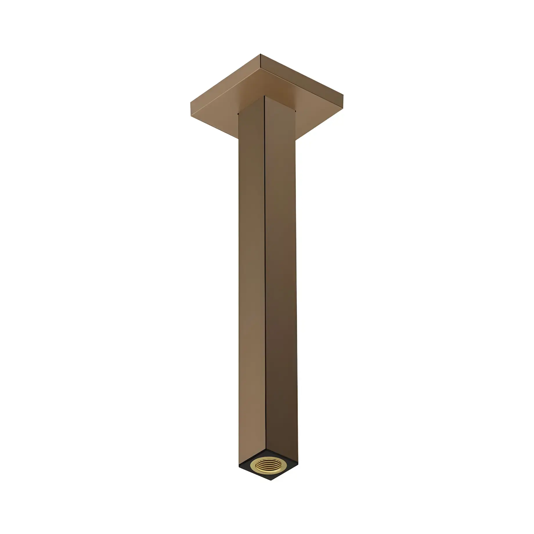 Кронштейн для верхнього душу Hansgrohe 24339140 Brushed Bronze — вид на білому тлі
