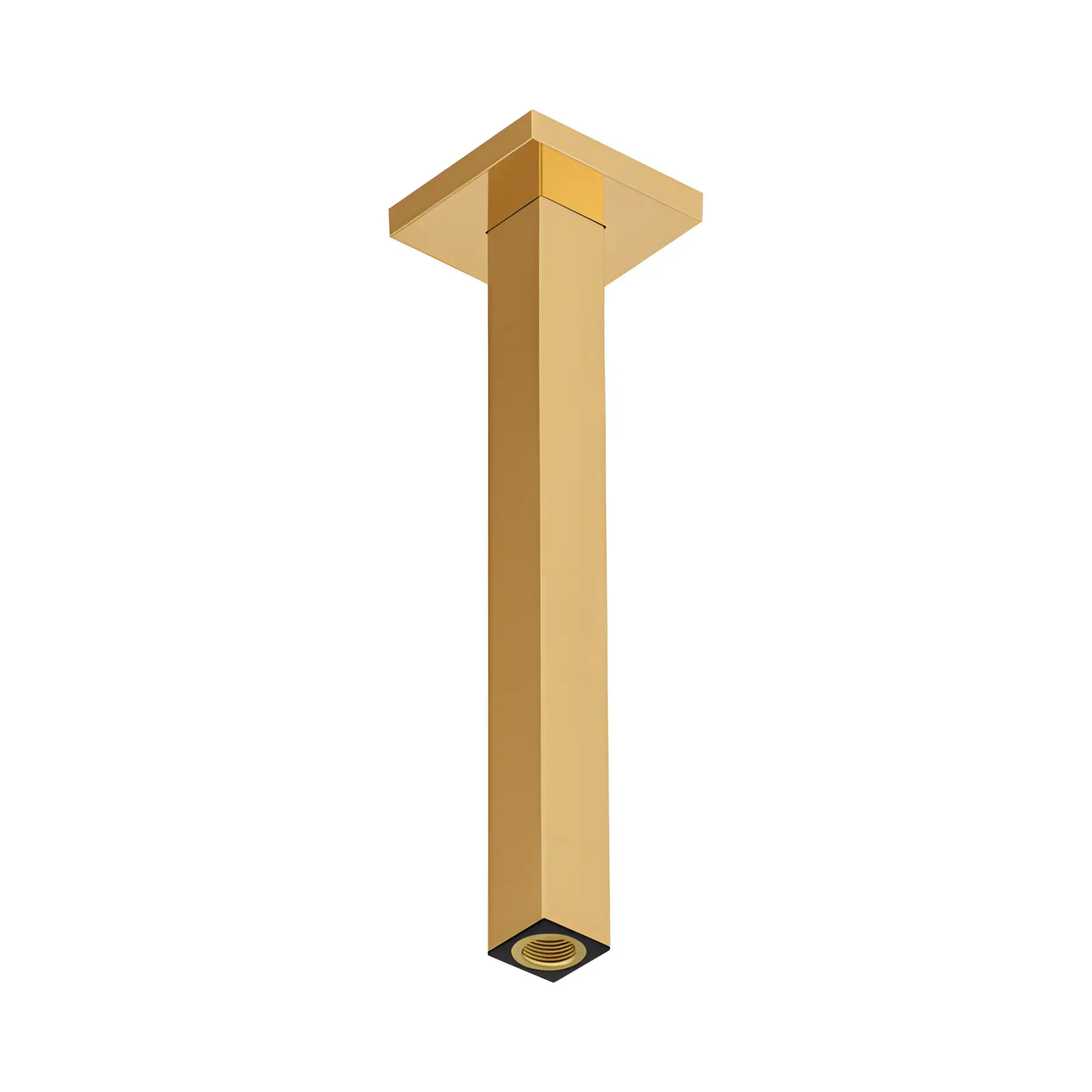 Кронштейн для верхнього душу Hansgrohe 24339990 Polished Gold Optic — вид на білому тлі