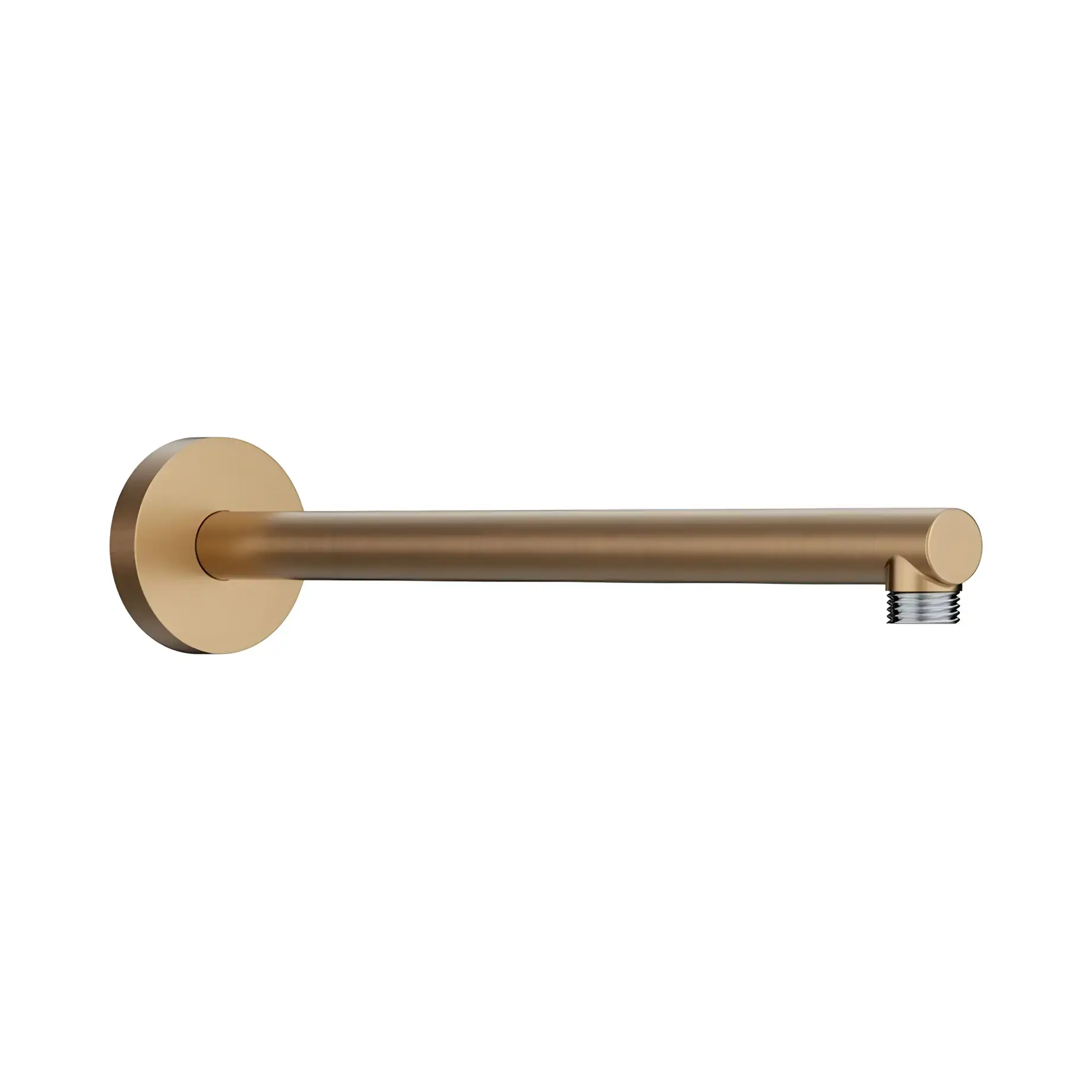 Кронштейн для верхнього душу Hansgrohe 24357140 Brushed Bronze — вид на білому тлі