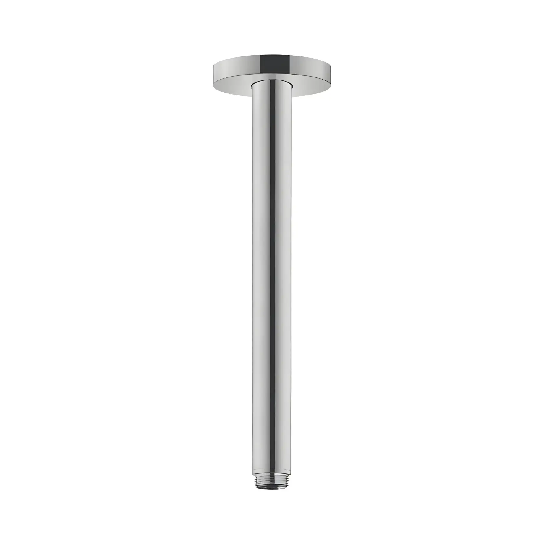 Кронштейн для верхнього душу Hansgrohe 27389000 Chrome — вид на білому тлі