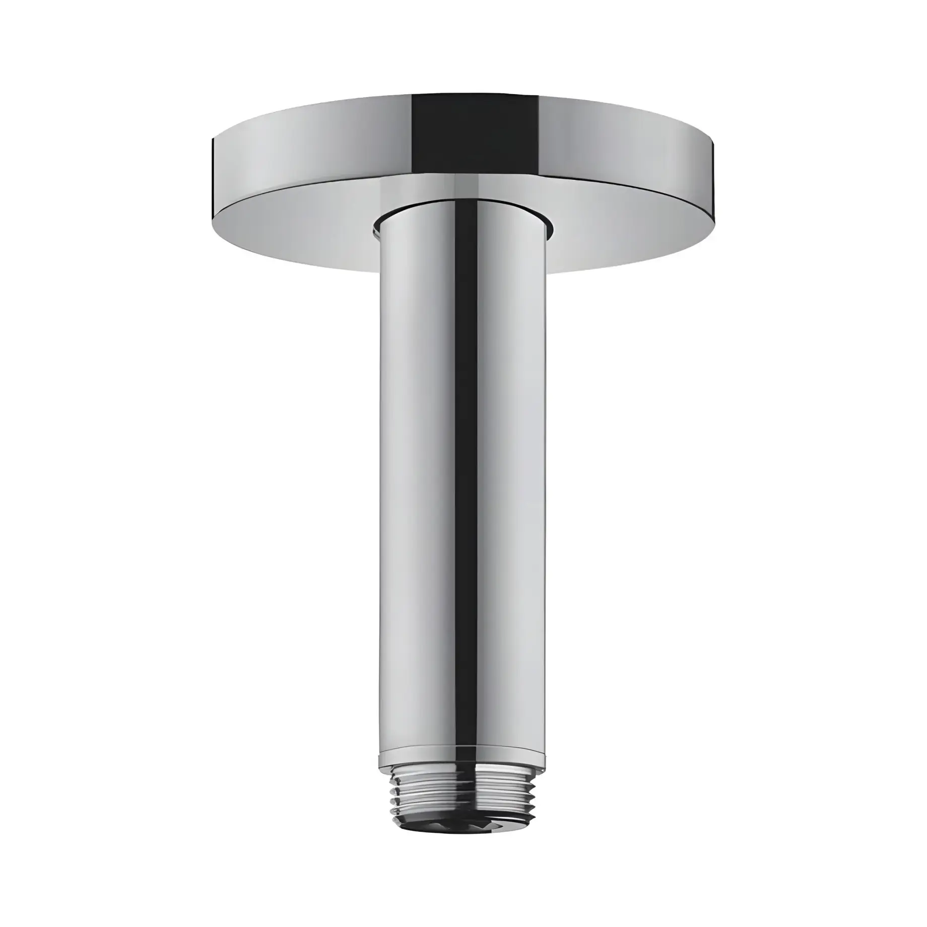 Кронштейн для верхнього душу Hansgrohe 27393000 Chrome — вид на білому тлі