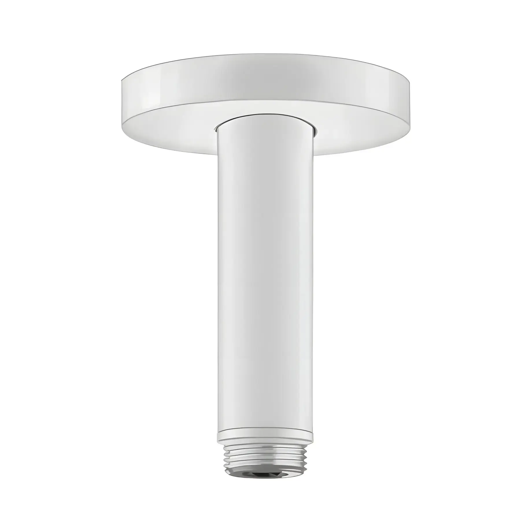 Кронштейн для верхнього душу Hansgrohe 27393700 White Matt — вид на білому тлі