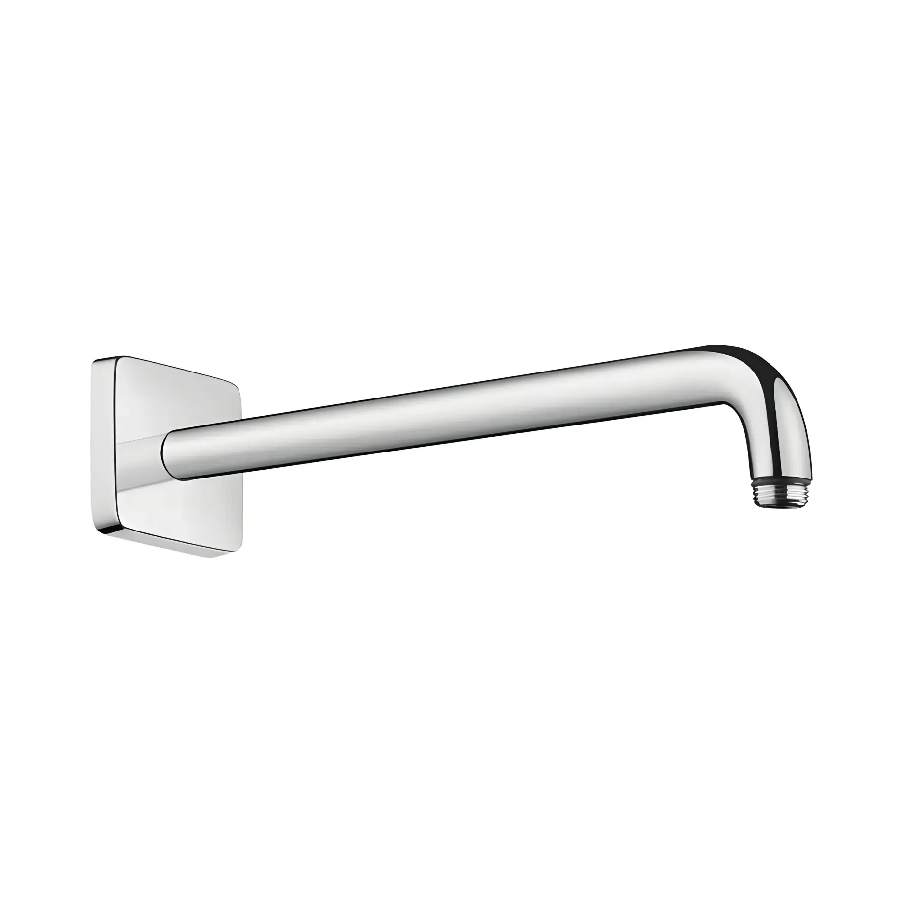 Кронштейн для верхнього душу Hansgrohe 27446000 Chrome — вид на білому тлі